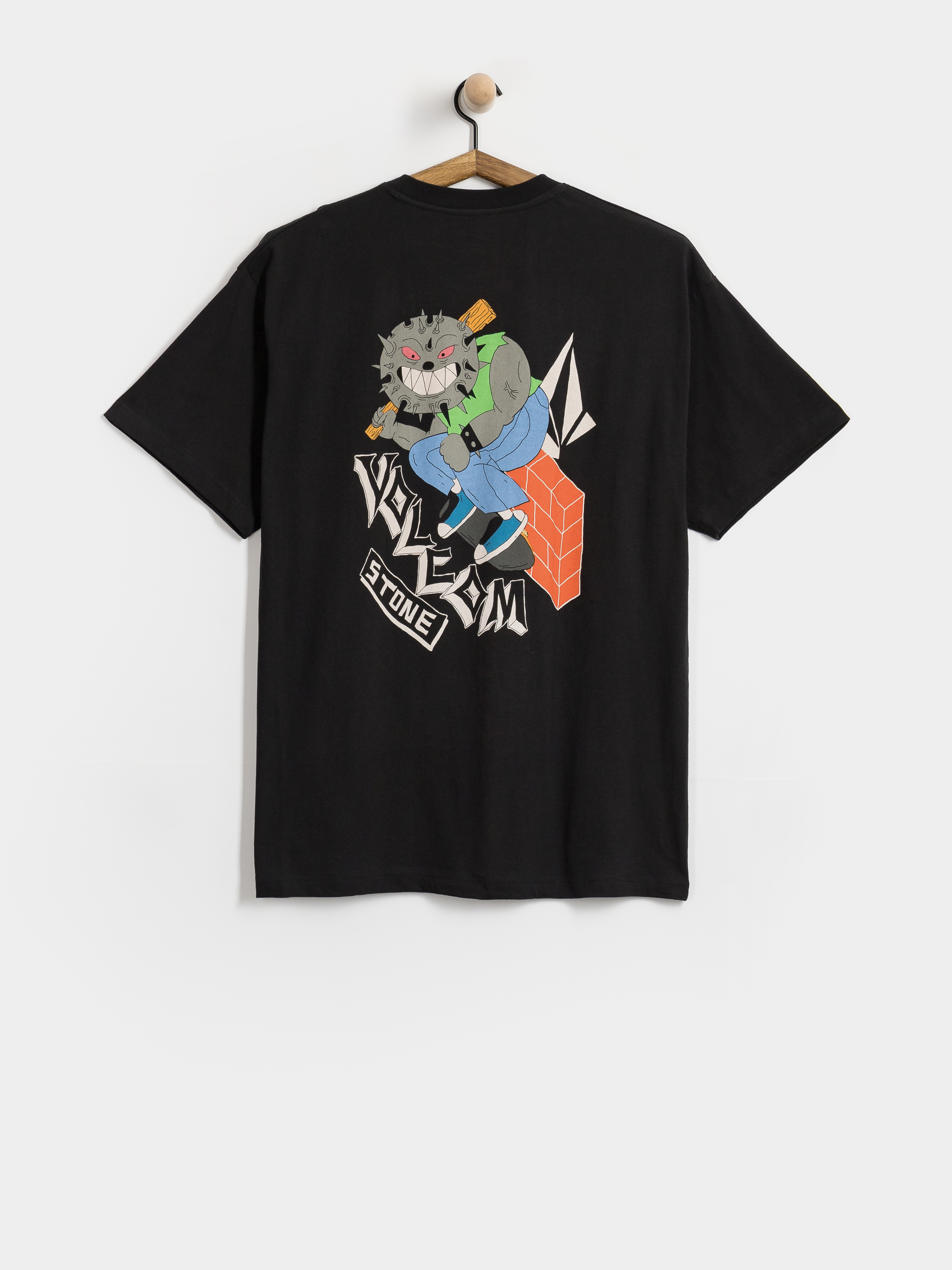 Футболка Volcom Sk8 Break Lse (black)