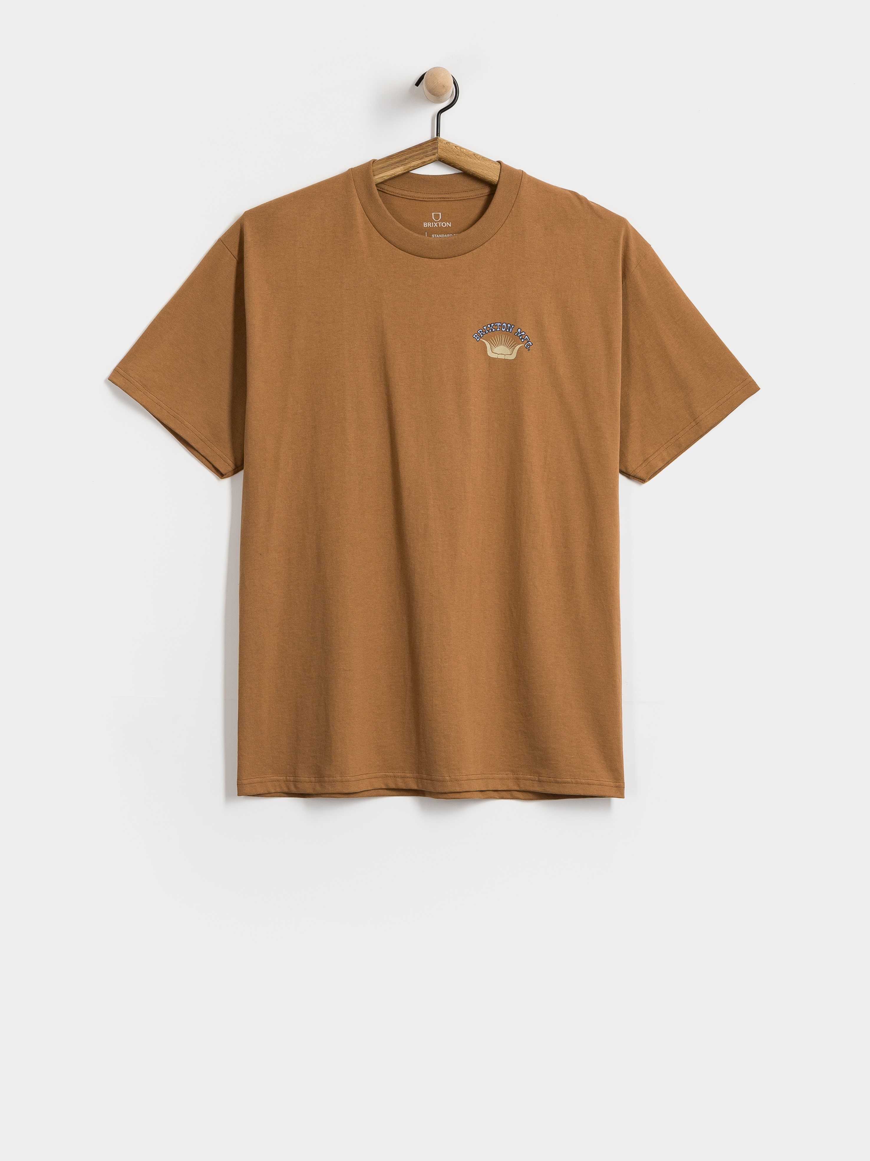 Футболка Brixton Stirrup Stnd (brown sugar)