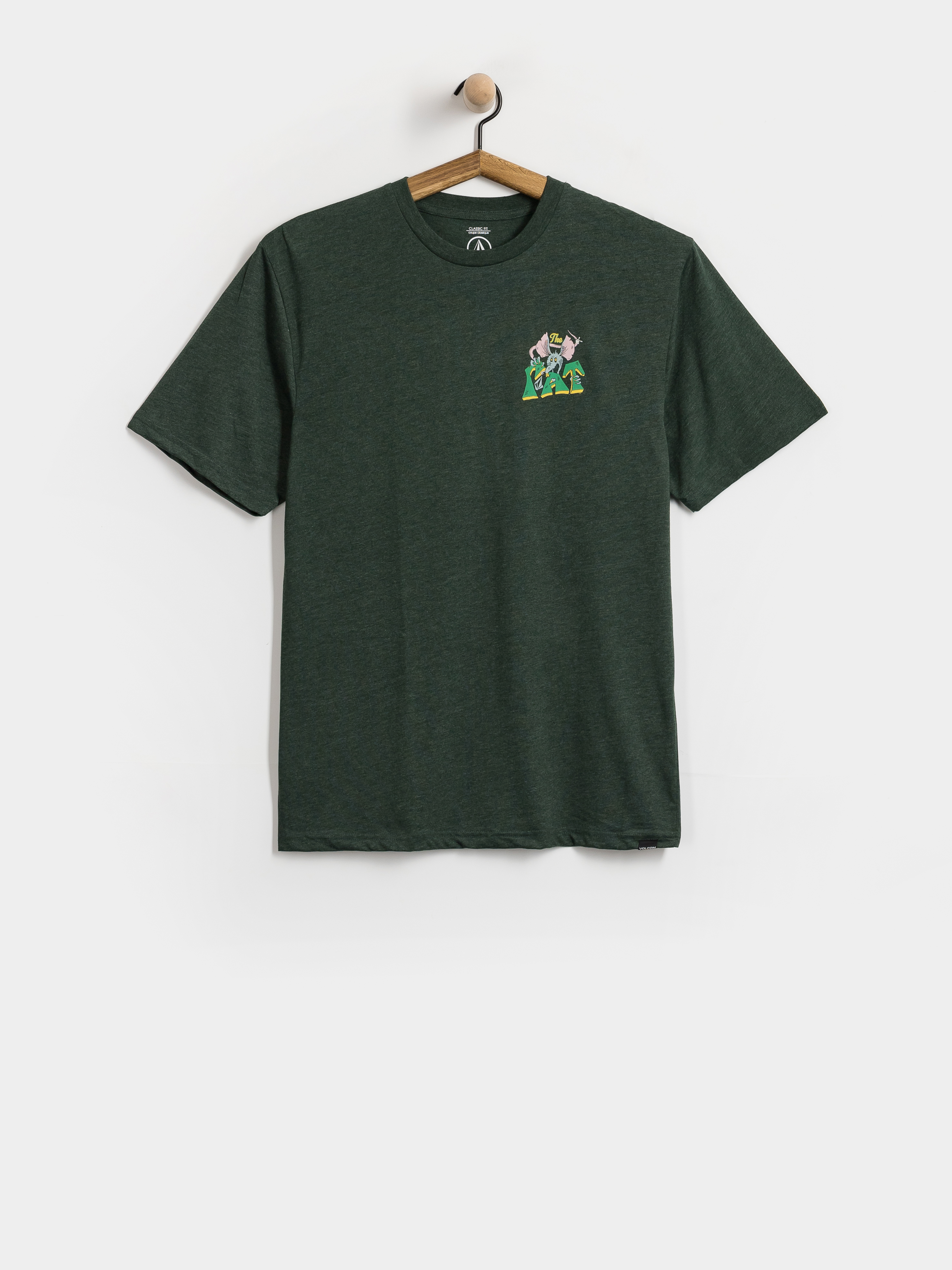 Футболка Volcom Tipsy Rat Hth (scarab)