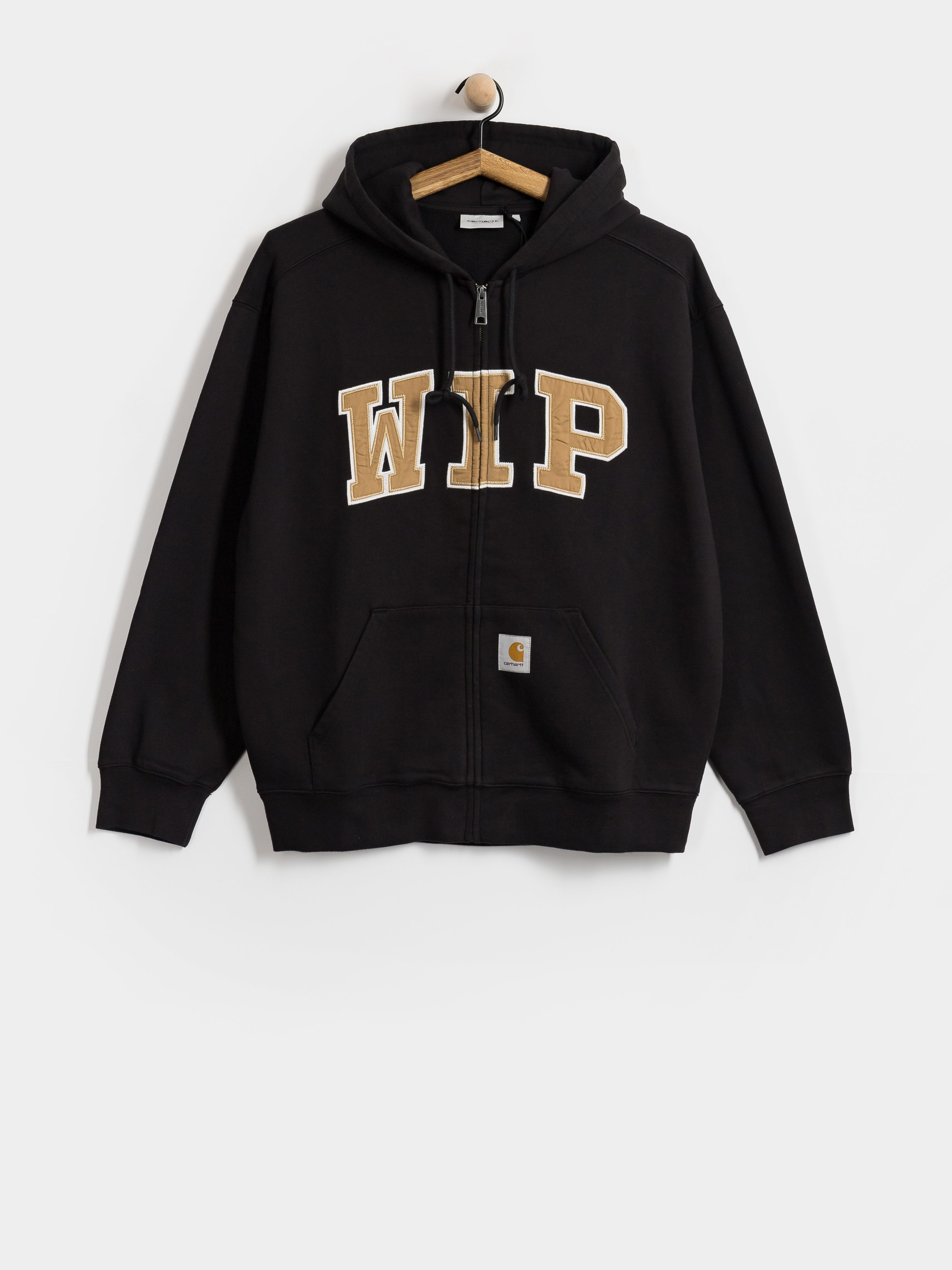 Худі Carhartt WIP WIP ZHD (black/stone washed)