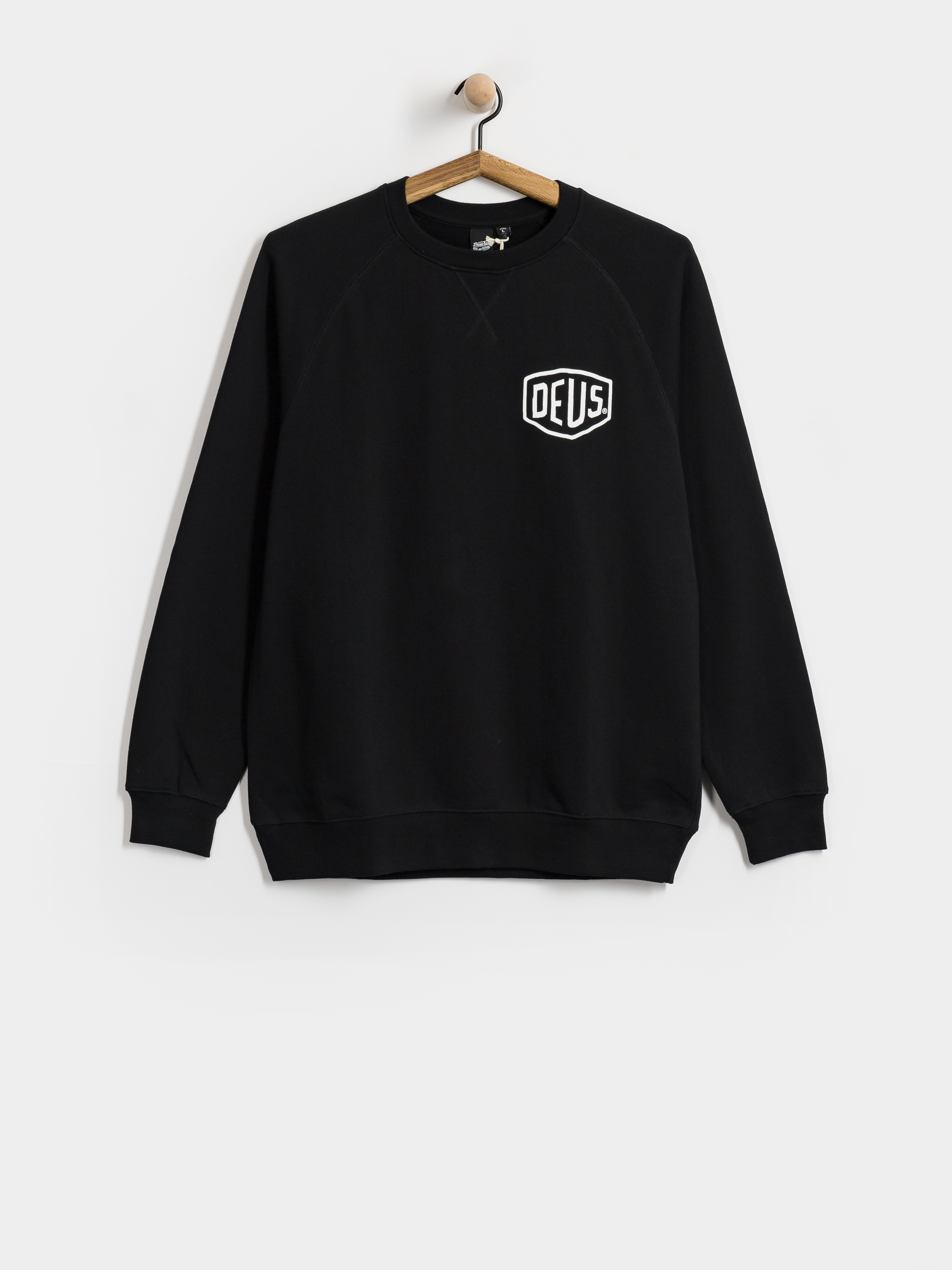 Світшот Deus Ex Machina Harajuku Address Crew (black)