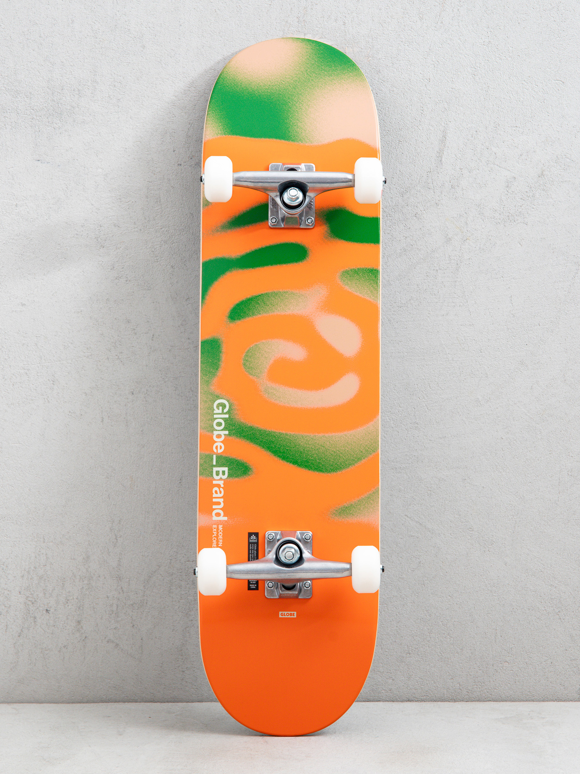 Скейтборд Globe G0 Pond (orange/moss)