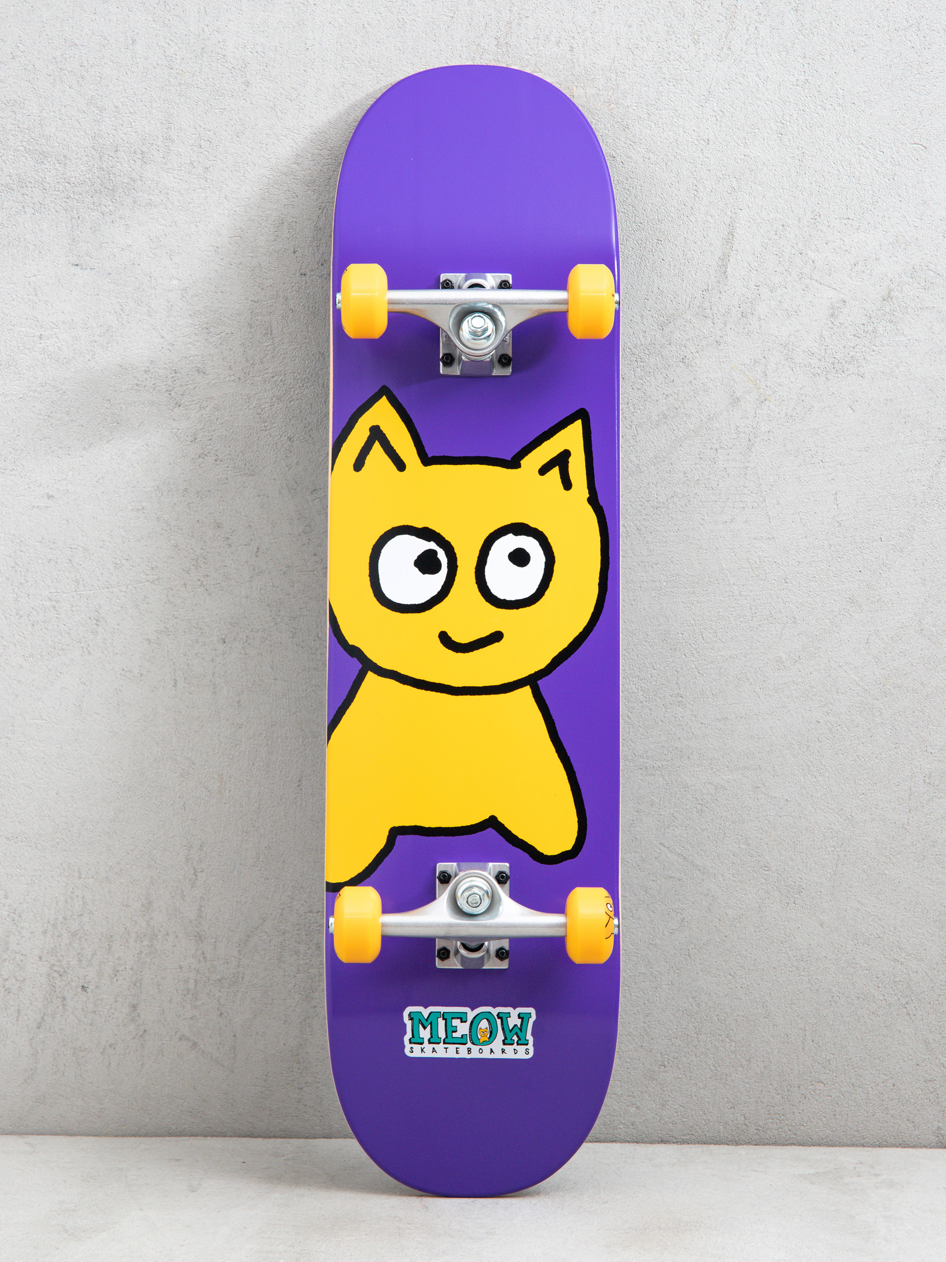 Скейтборд Meow Skateboards Big Cat (purple)