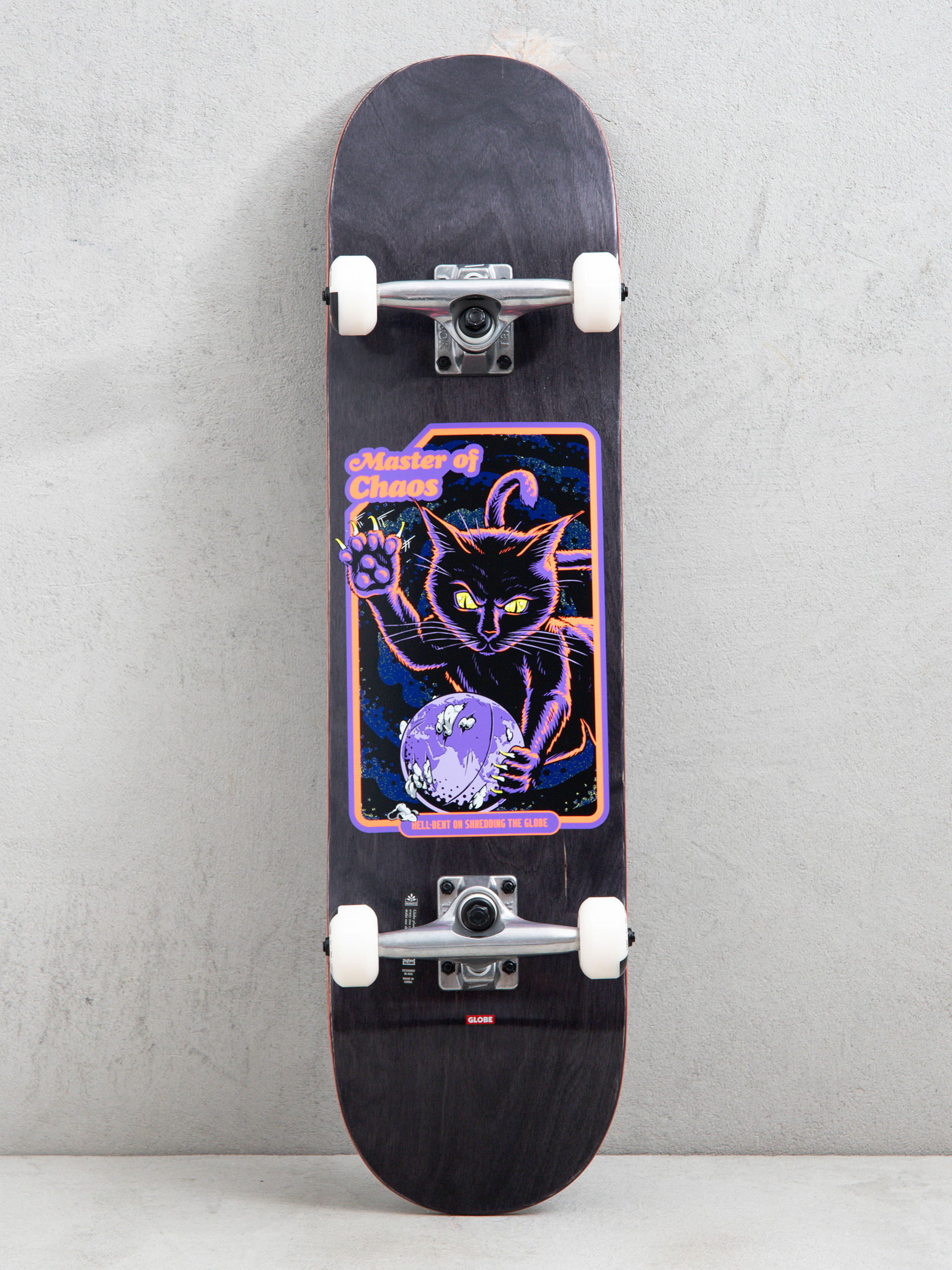 Скейтборд Globe G1 Master Of Chaos (black cat)