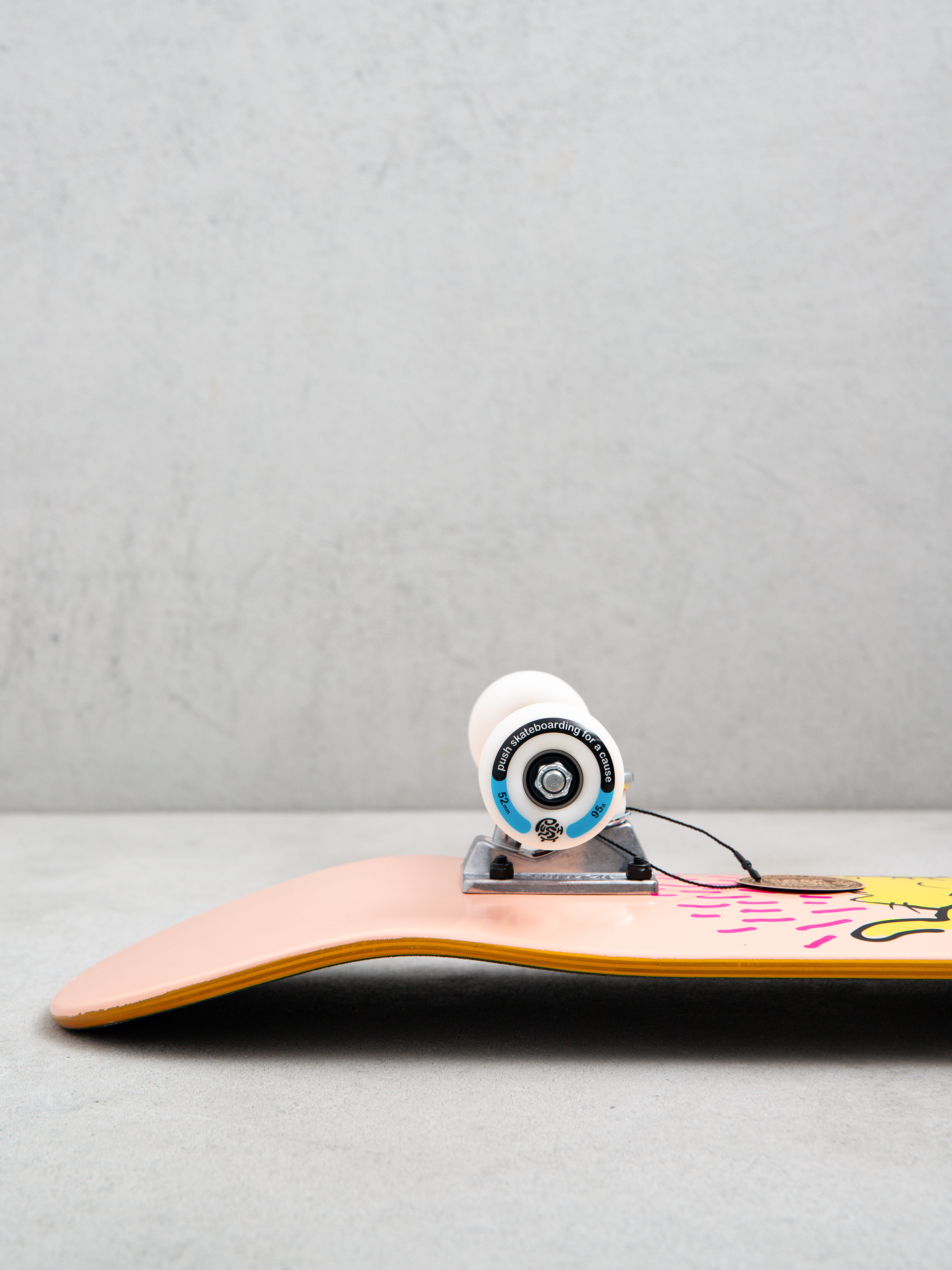 Скейтборд Push Chaos Kat Fp (orange)