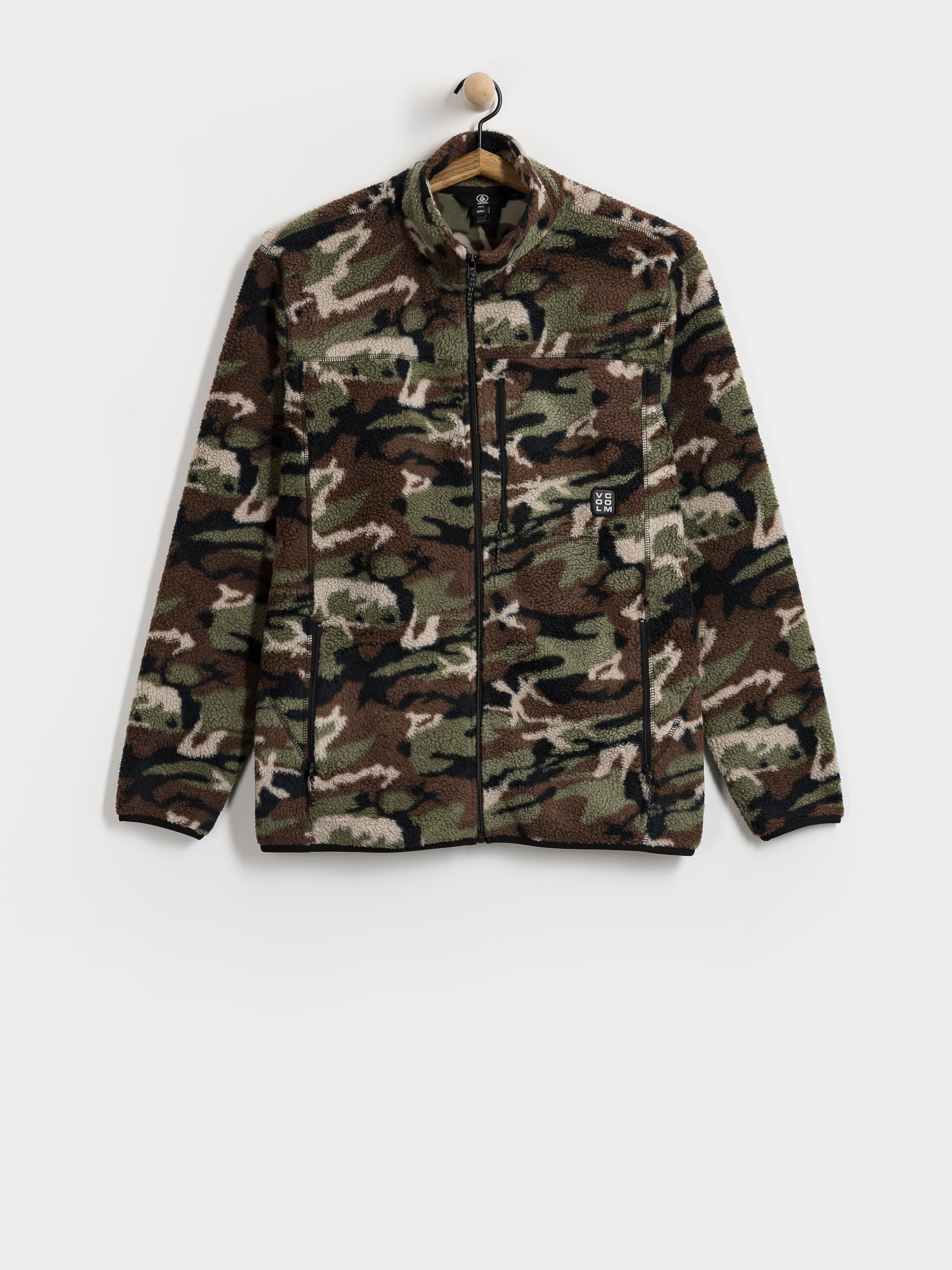 Світшот Volcom Nelson Sherpa Full Zip (camoflauge)