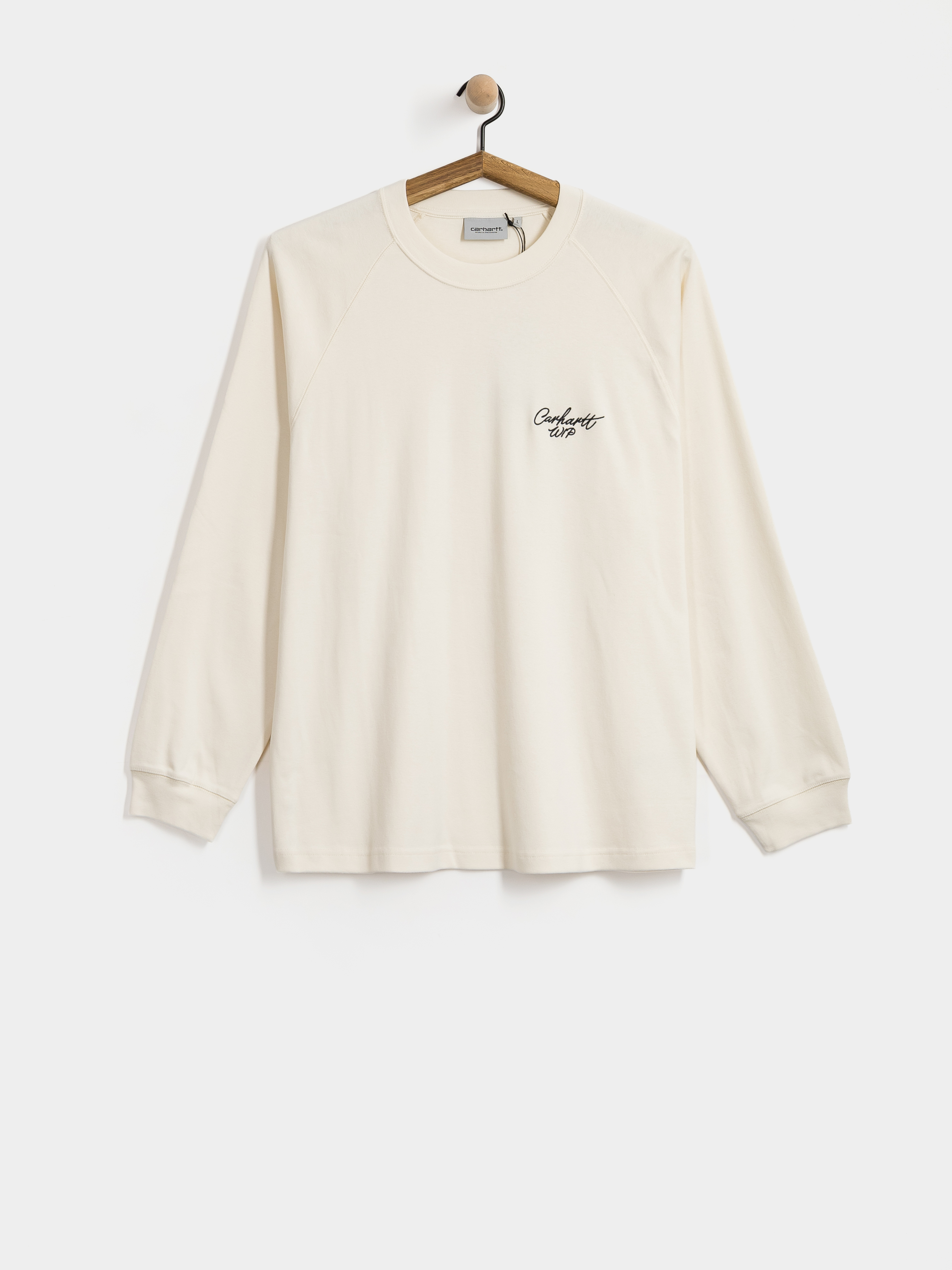 Лонгслів Carhartt WIP Signature Rib (wax/black)