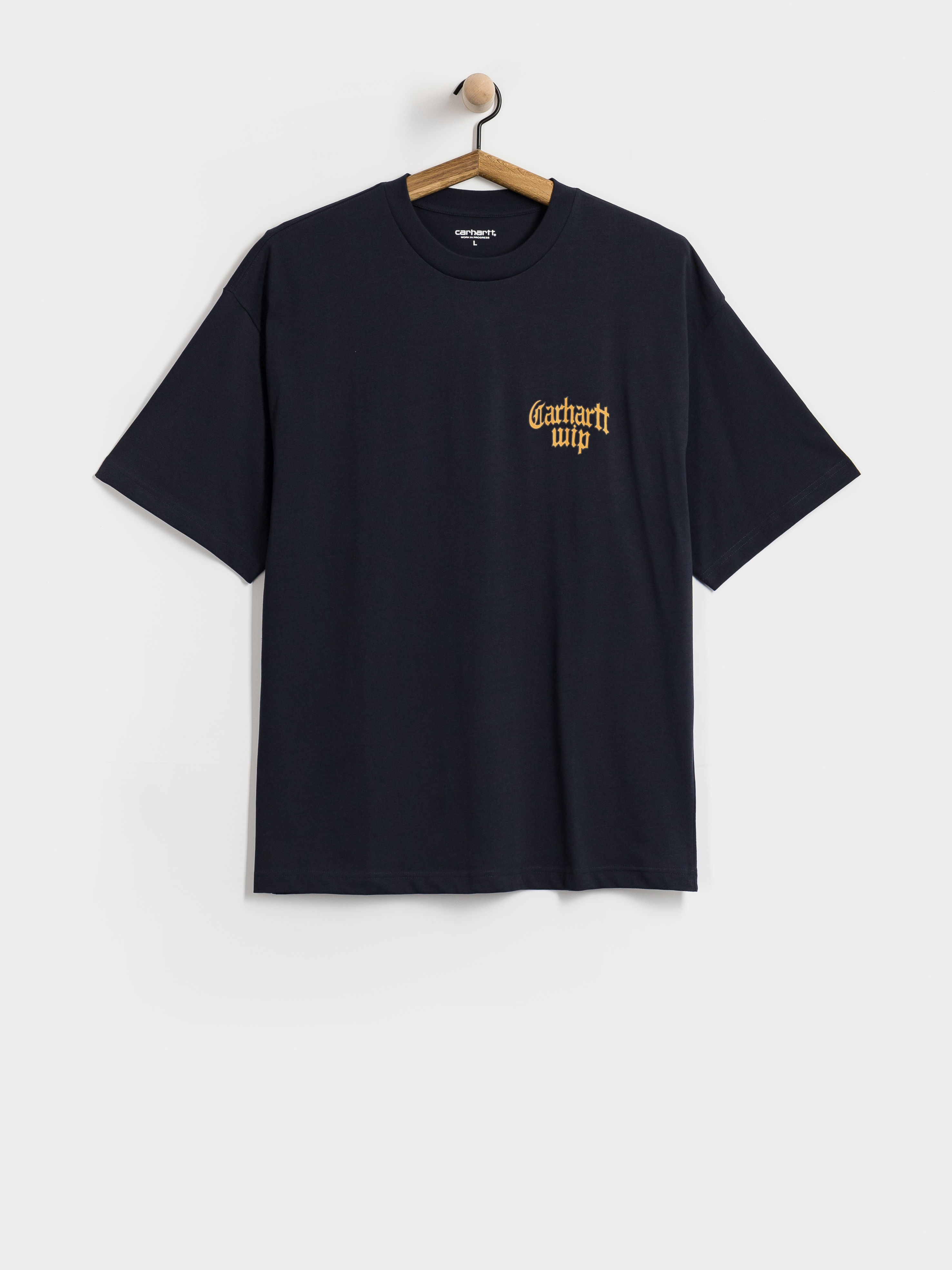 Футболка Carhartt WIP Blackletter (dark navy)