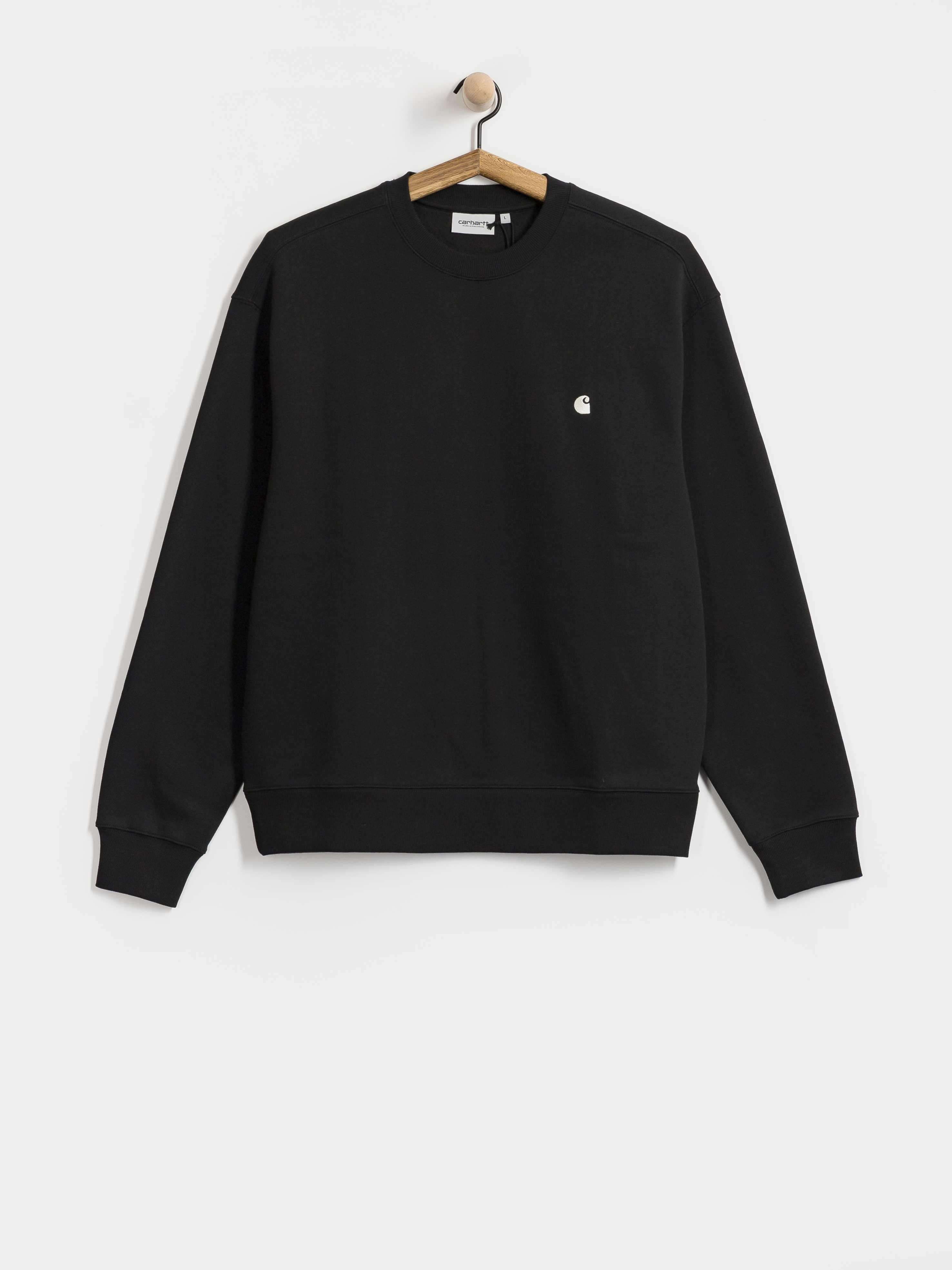 Світшот Carhartt WIP Mack (black/wax)