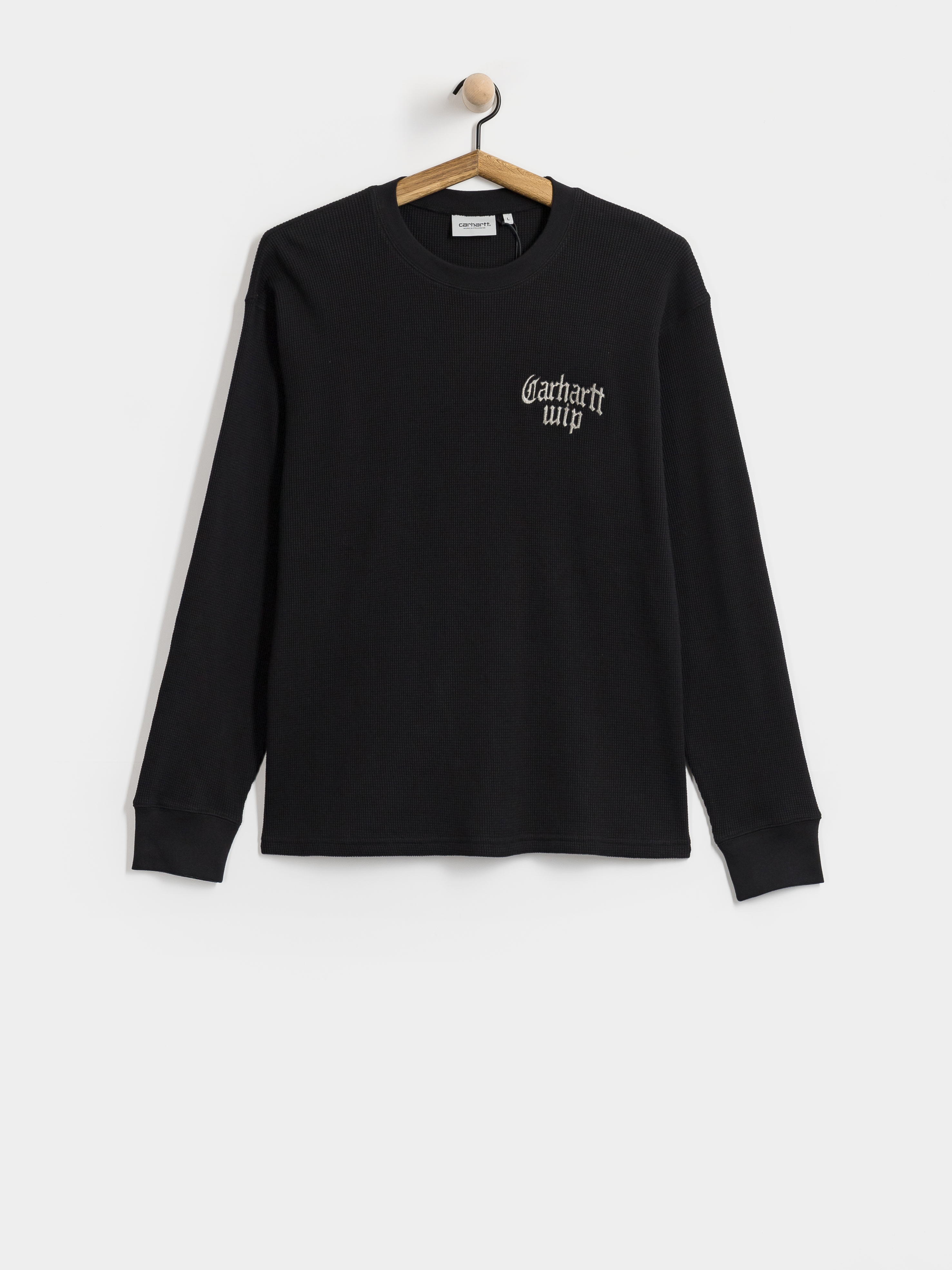 u041bu043eu043du0433u0441u043bu0456u0432 Carhartt WIP Blackletter Waffle (black/white)