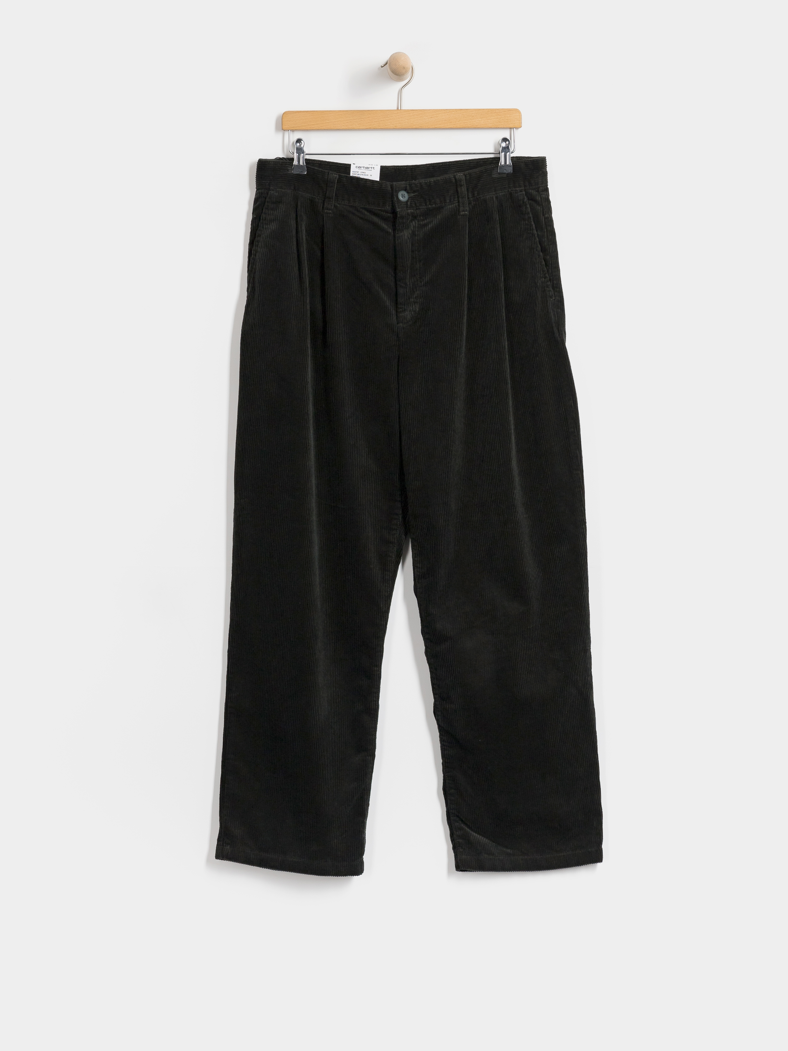 Штани Carhartt WIP Evan (raven/rinsed)