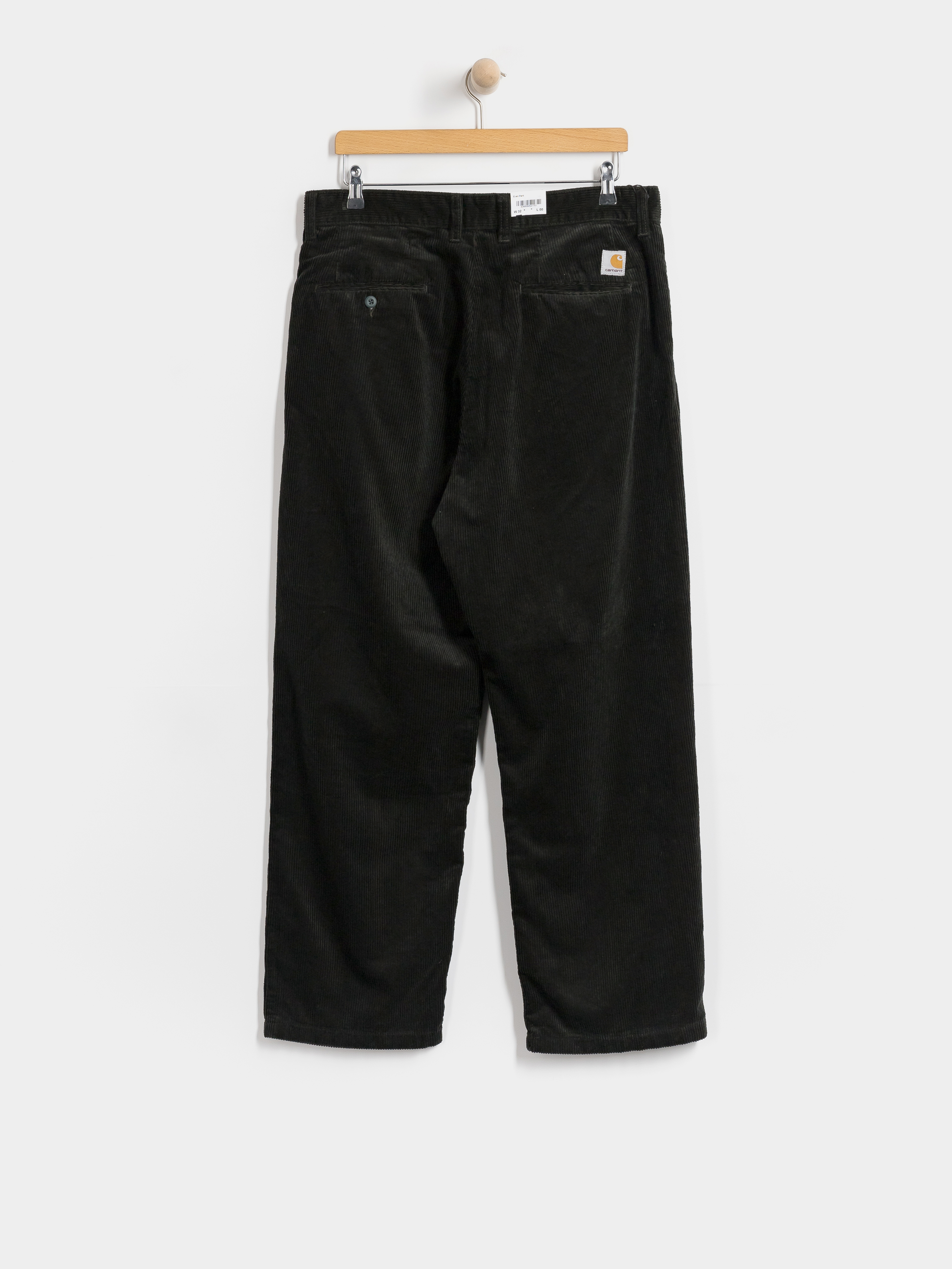 Штани Carhartt WIP Evan (raven/rinsed)