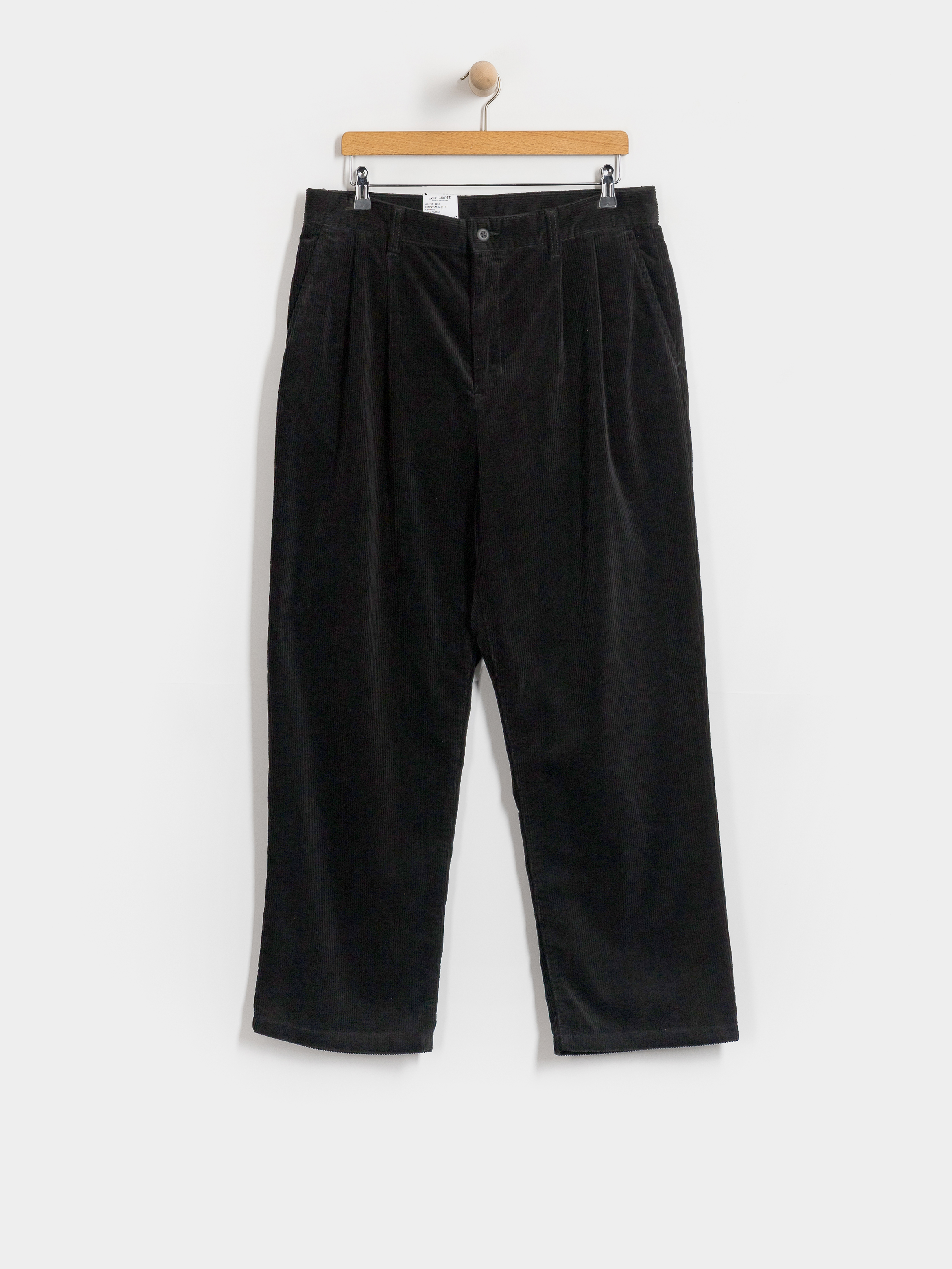 Штани Carhartt WIP Evan (black/rinsed)