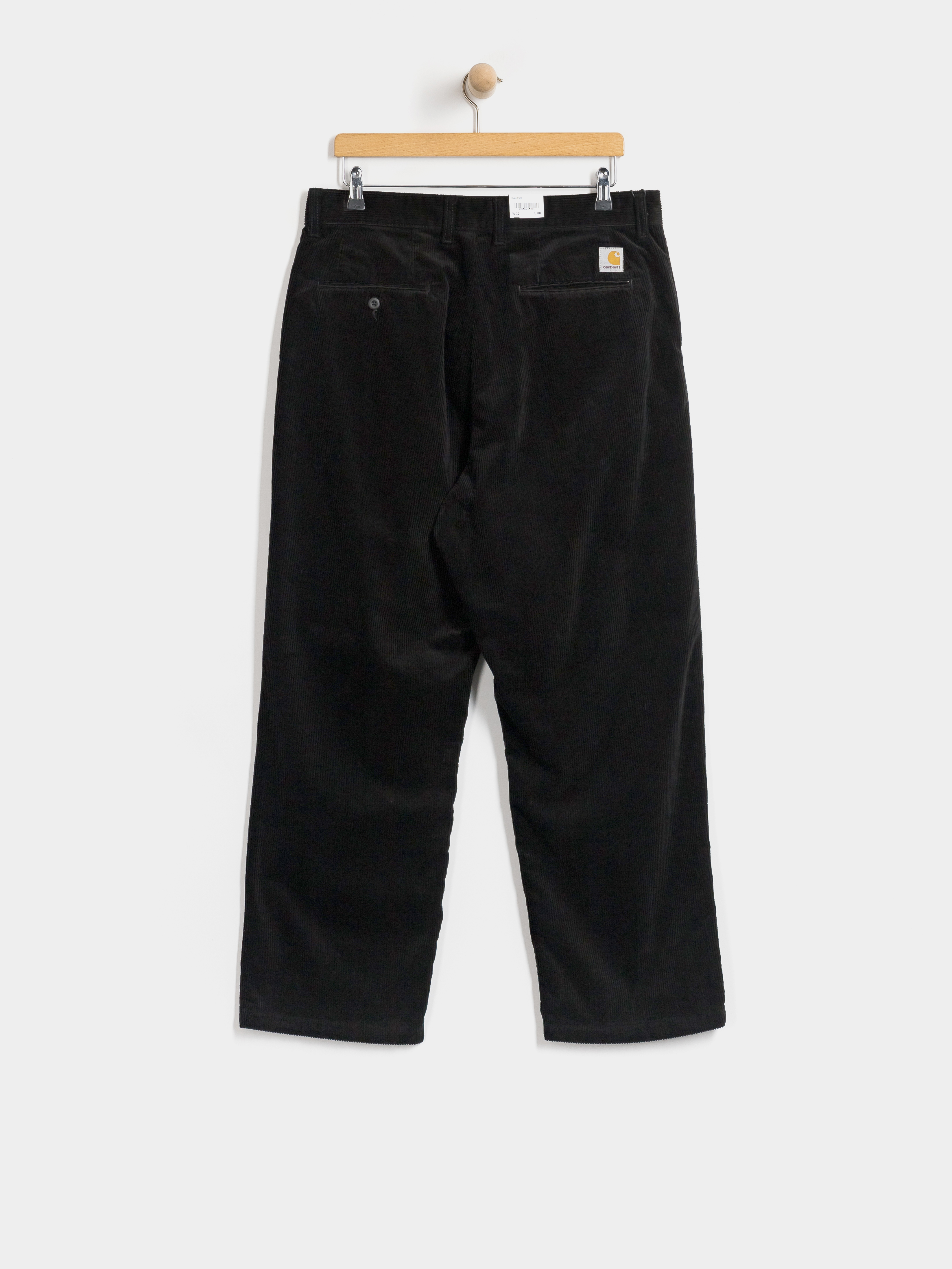 Штани Carhartt WIP Evan (black/rinsed)