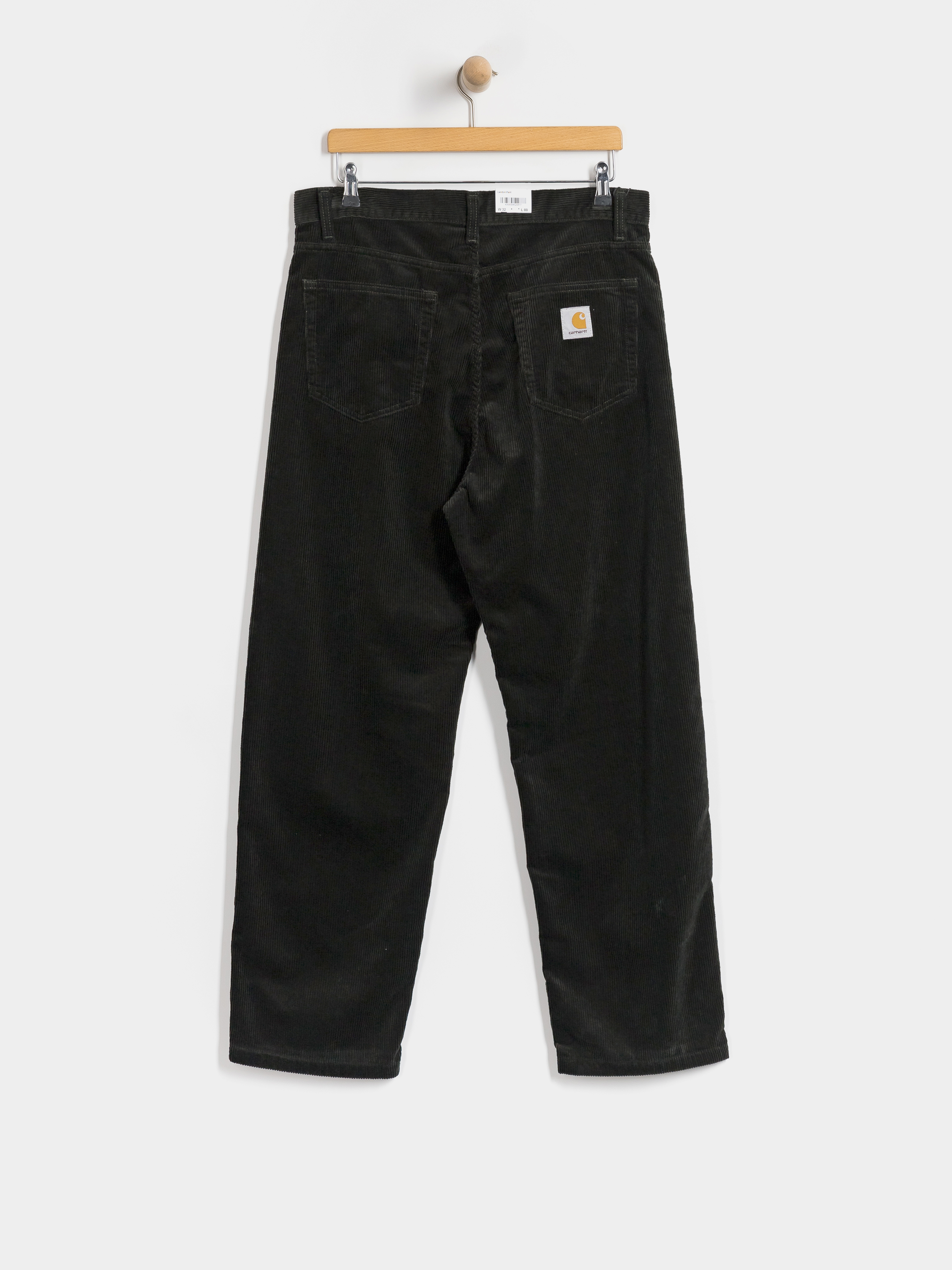Штани Carhartt WIP Landon (raven/rinsed)