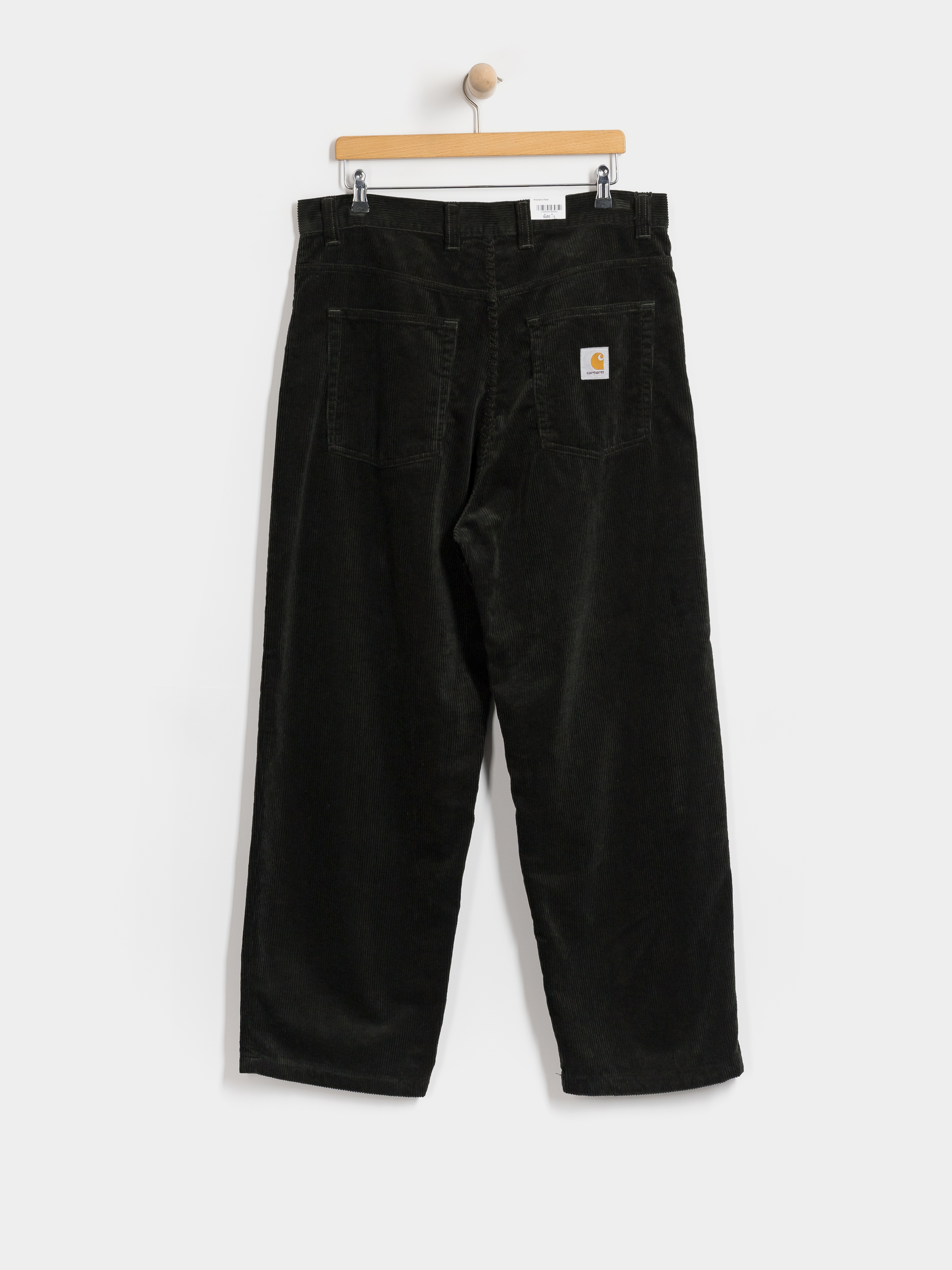 Штани Carhartt WIP Brandon (raven/rinsed)