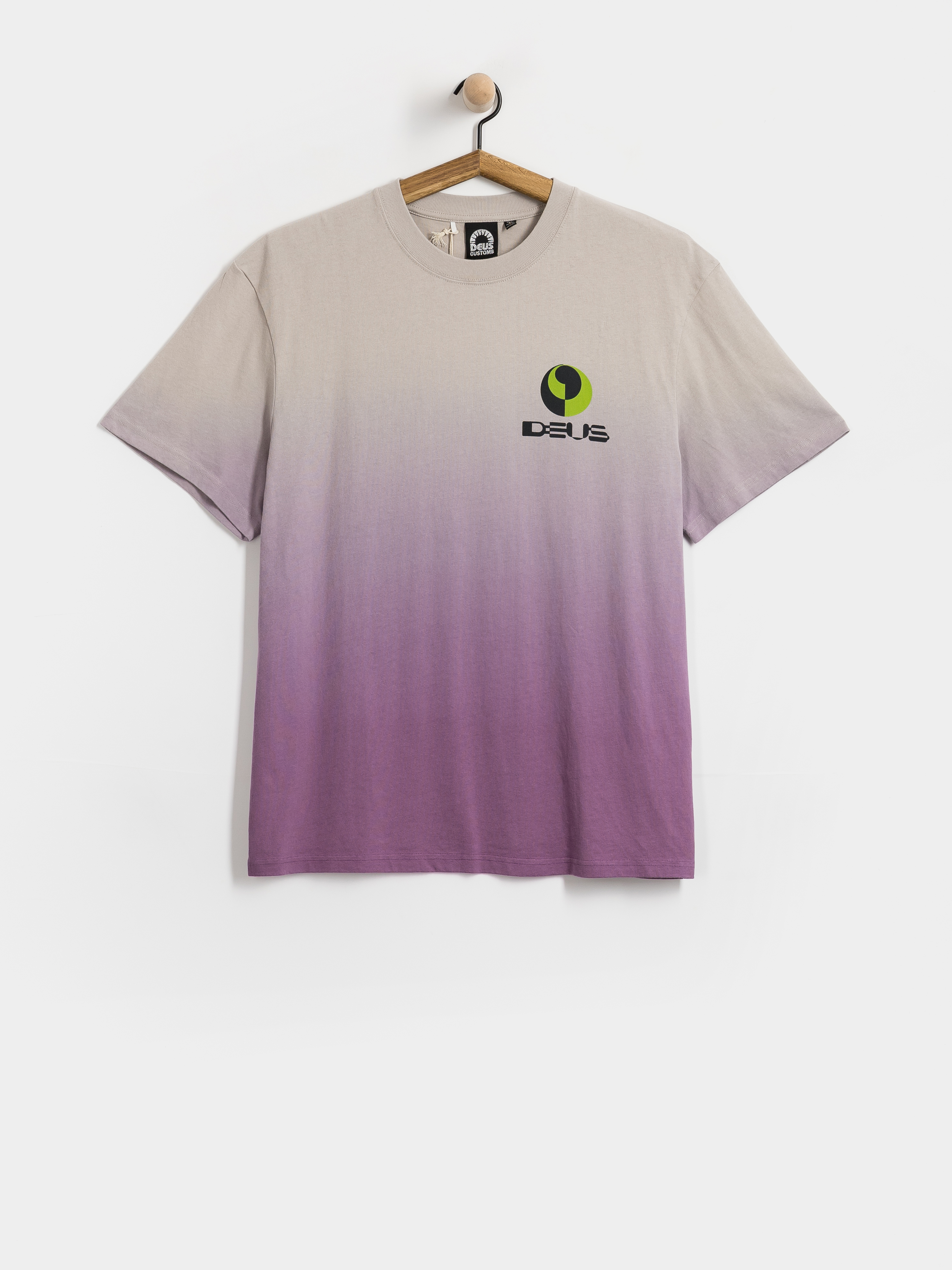 Футболка Deus Ex Machina Refractor (grape gradient)