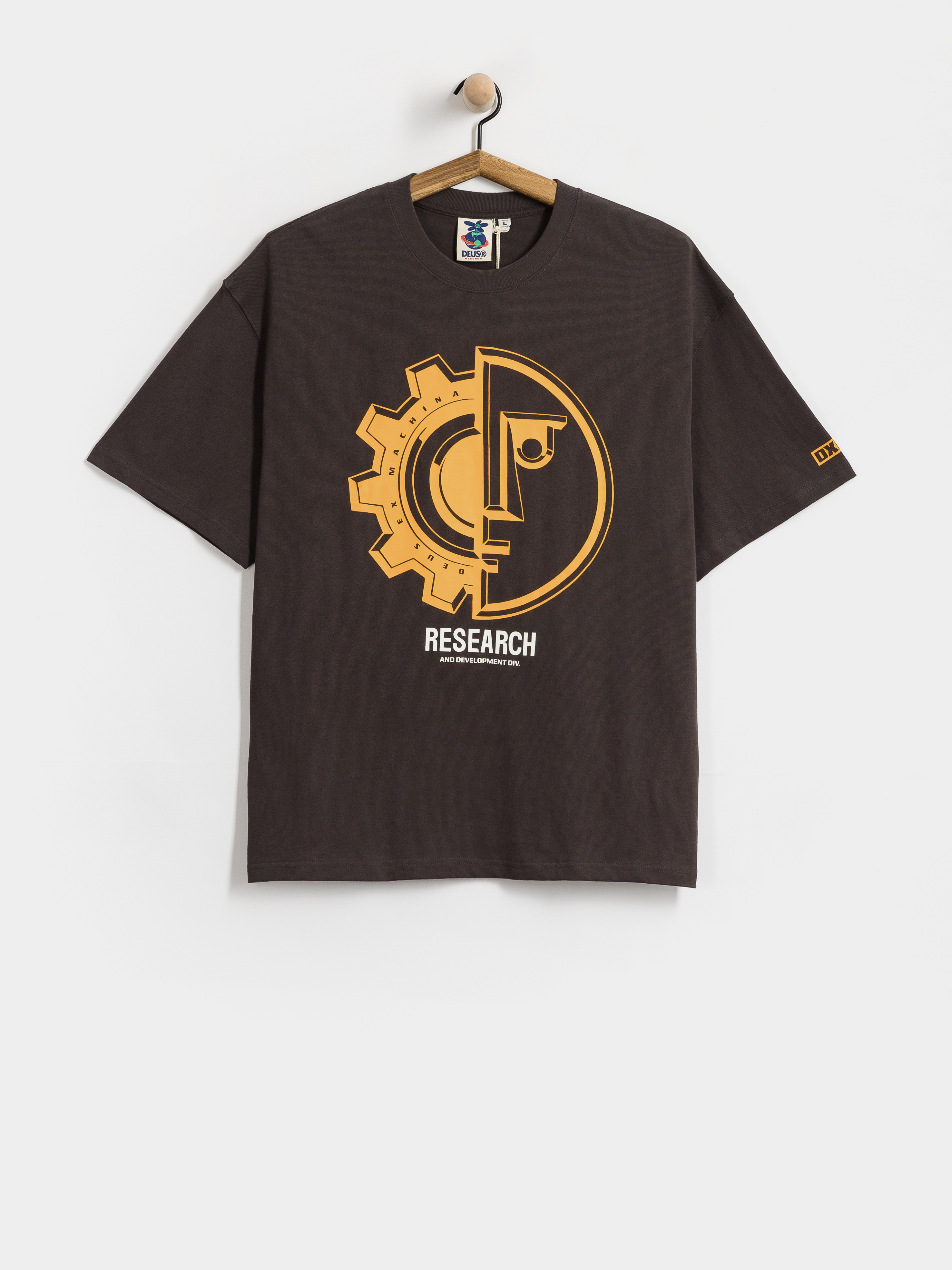 Футболка Deus Ex Machina Utility Os (anthracite grey)