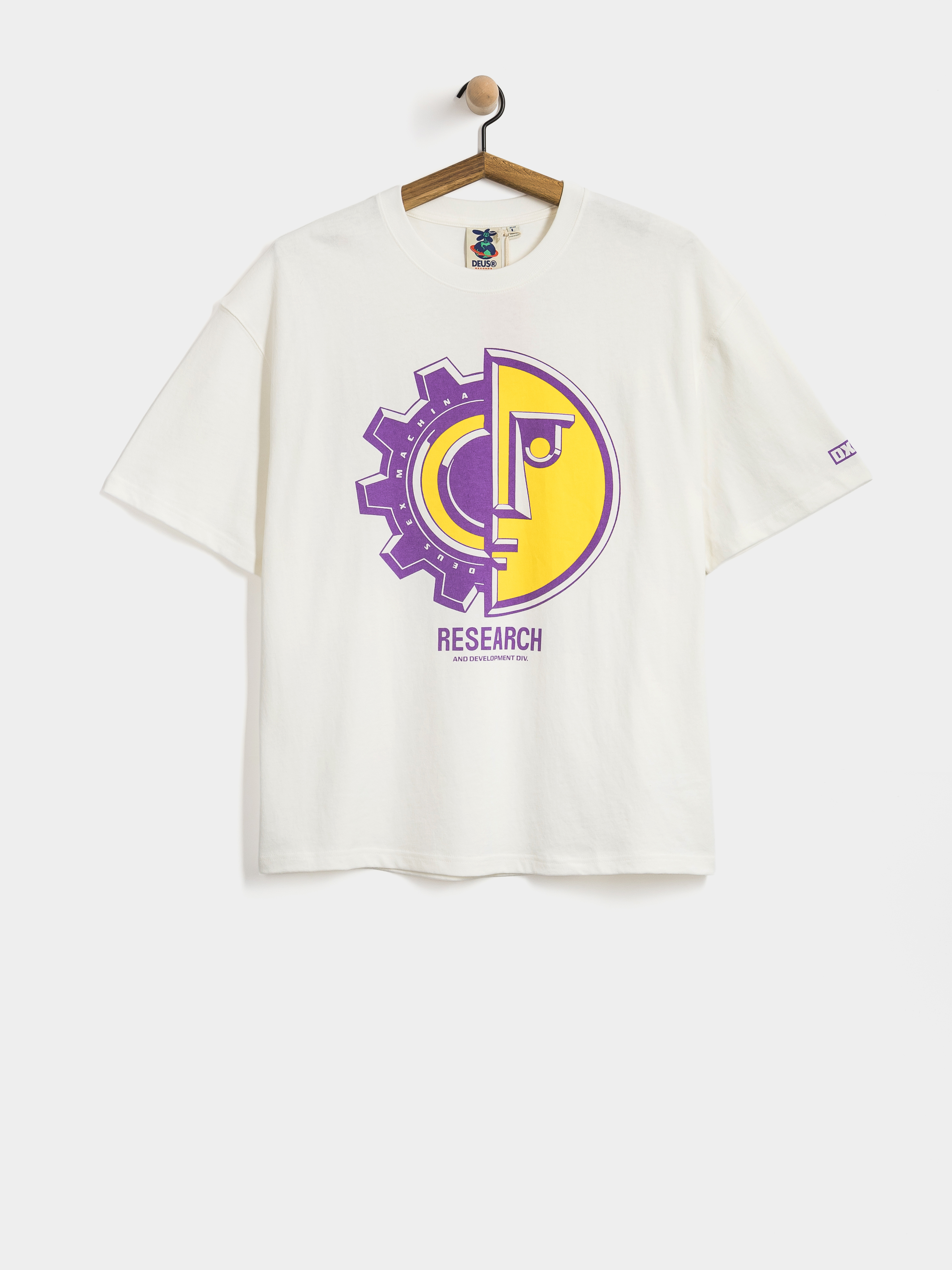 Футболка Deus Ex Machina Utility Os (vintage white)