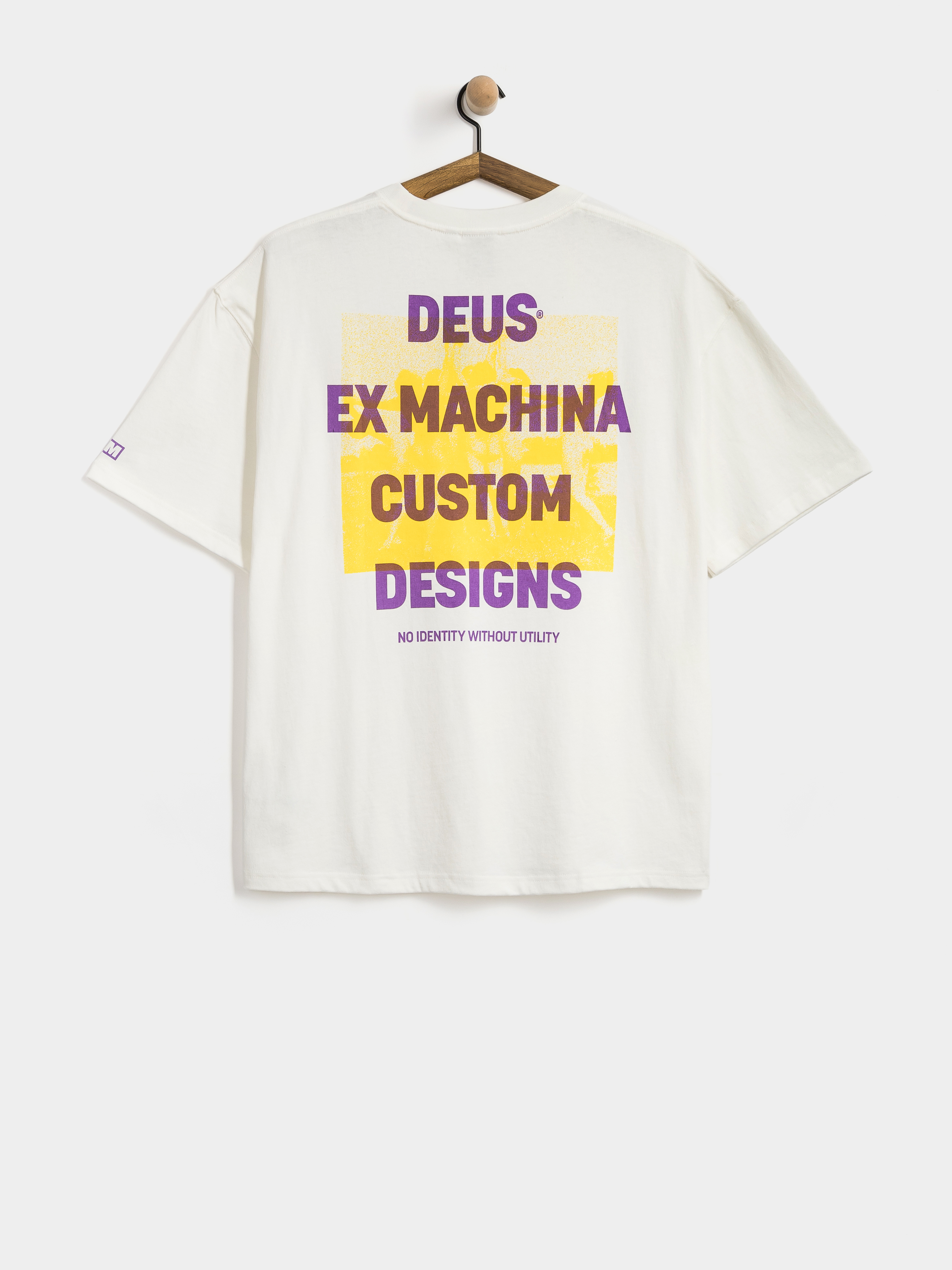 Футболка Deus Ex Machina Utility Os (vintage white)