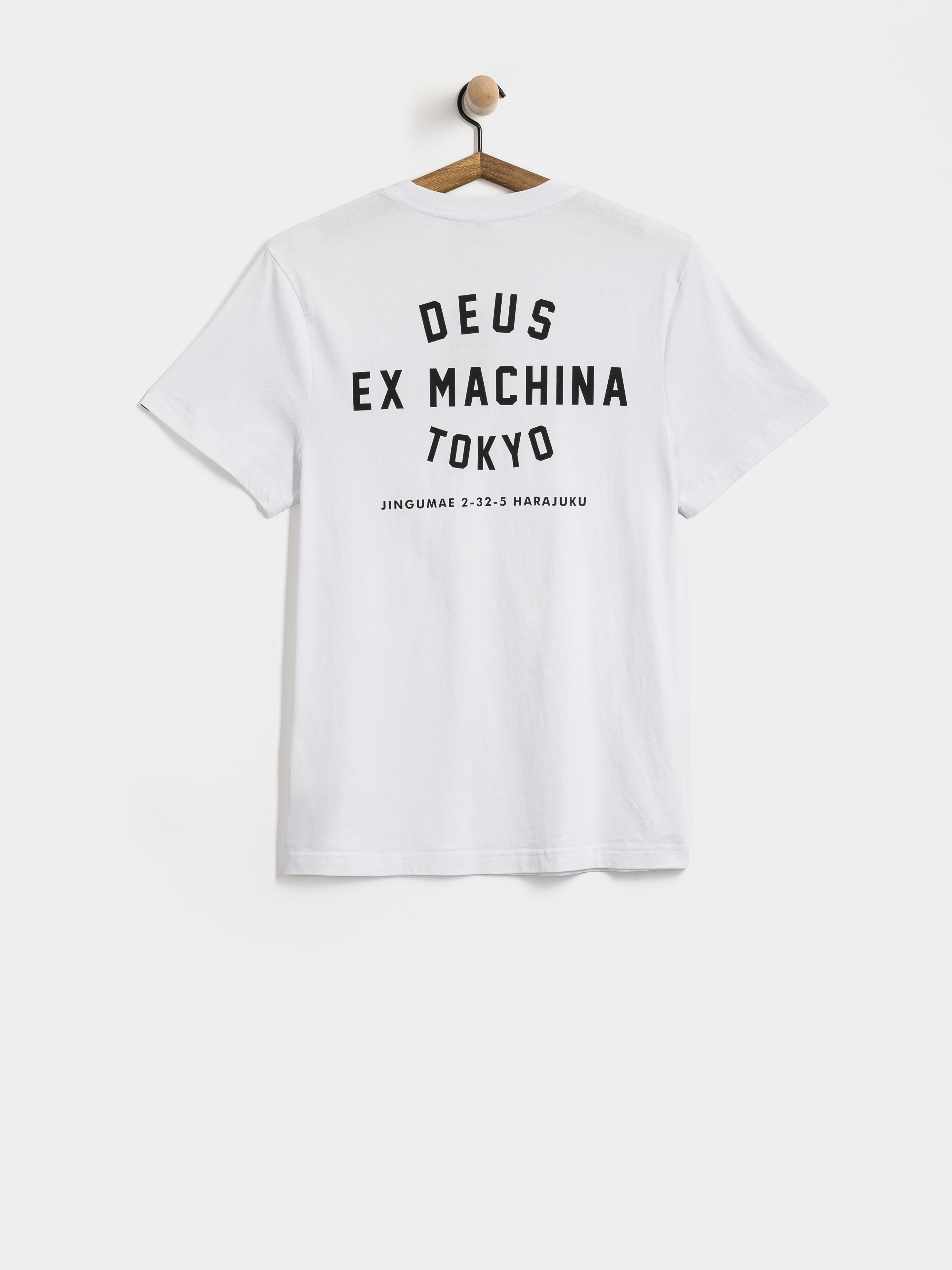 Футболка Deus Ex Machina Harajuku Helmet (white)