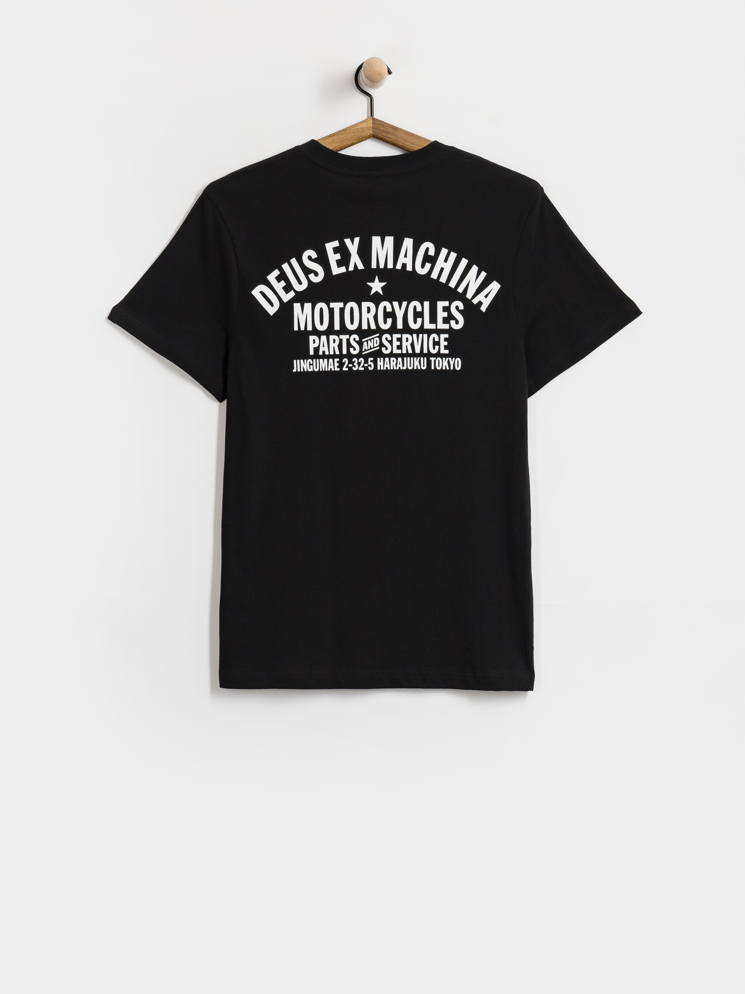Футболка Deus Ex Machina Harajuku Address (black)