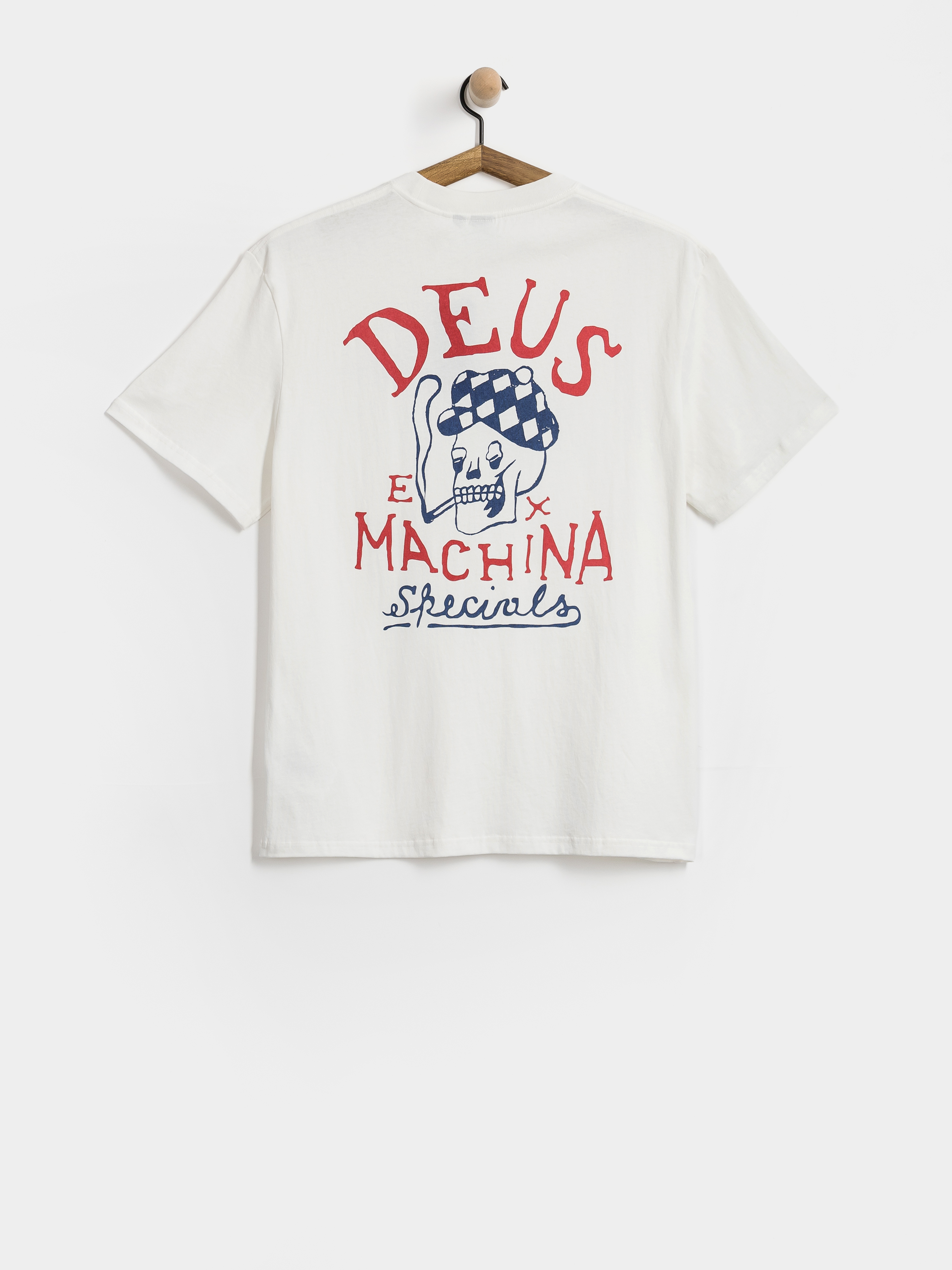 Футболка Deus Ex Machina Bobskull (white)