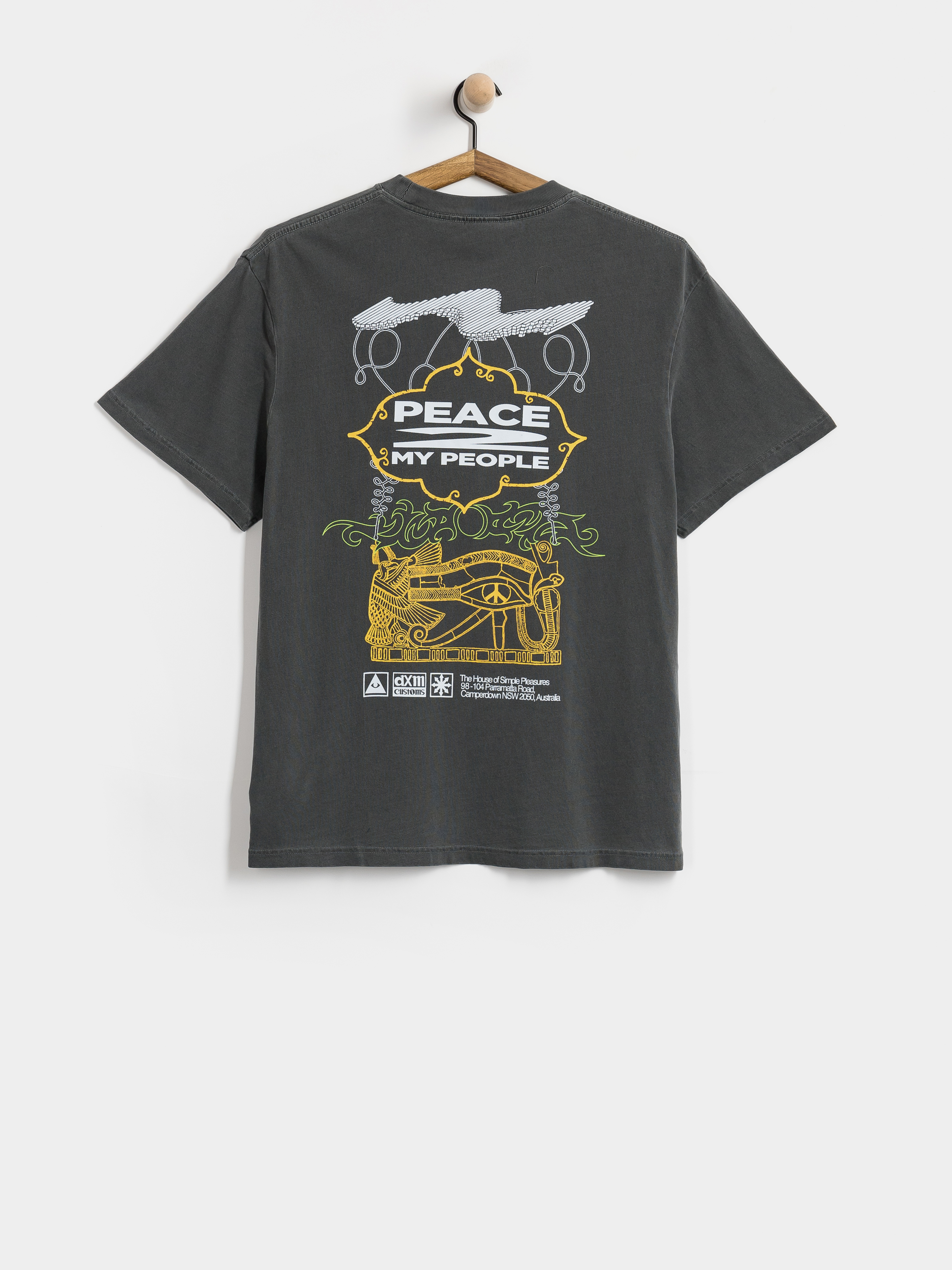 Футболка Deus Ex Machina Easy Peacey