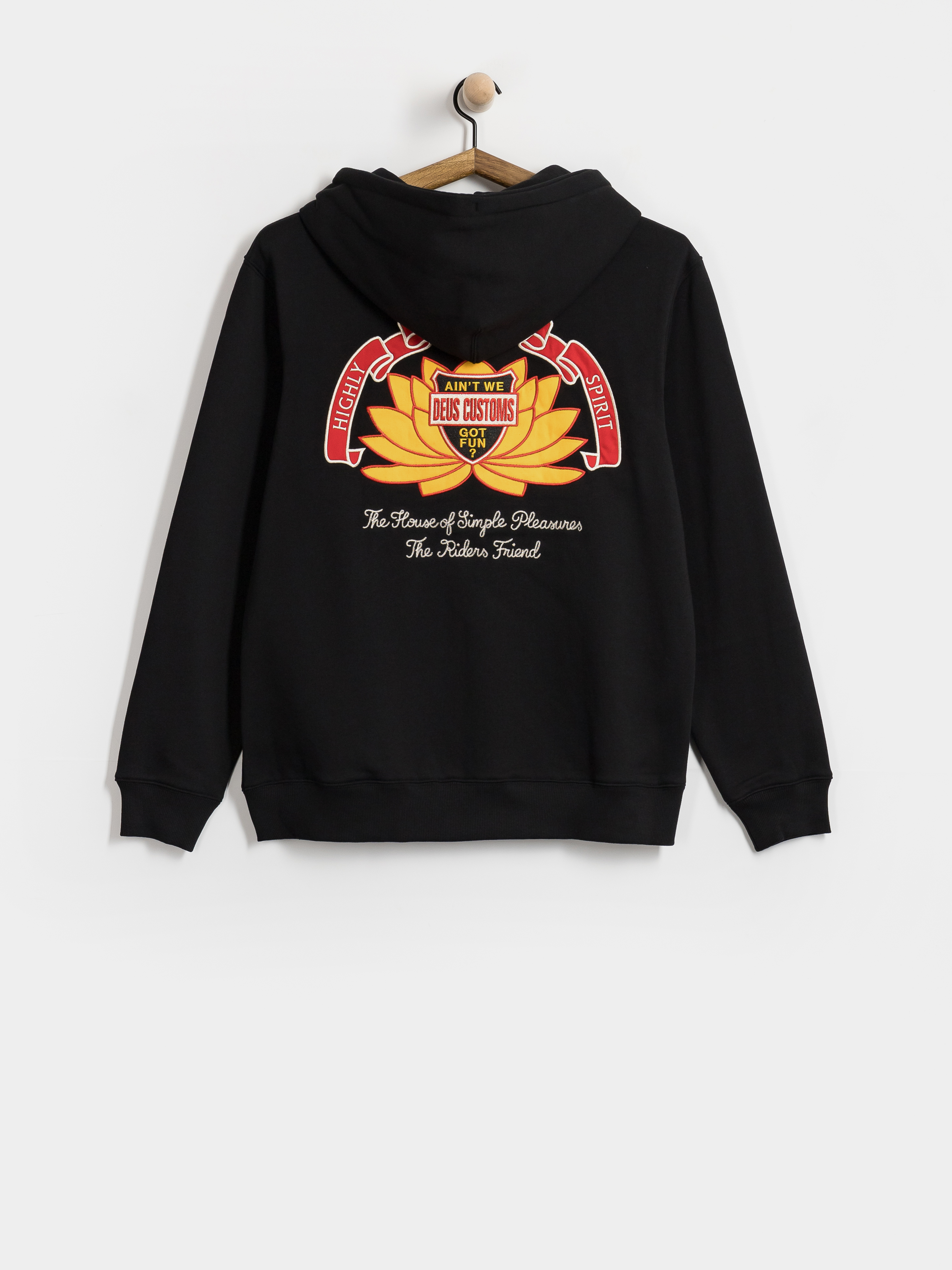 Худі Deus Ex Machina Sacred Crest ZHD (black)