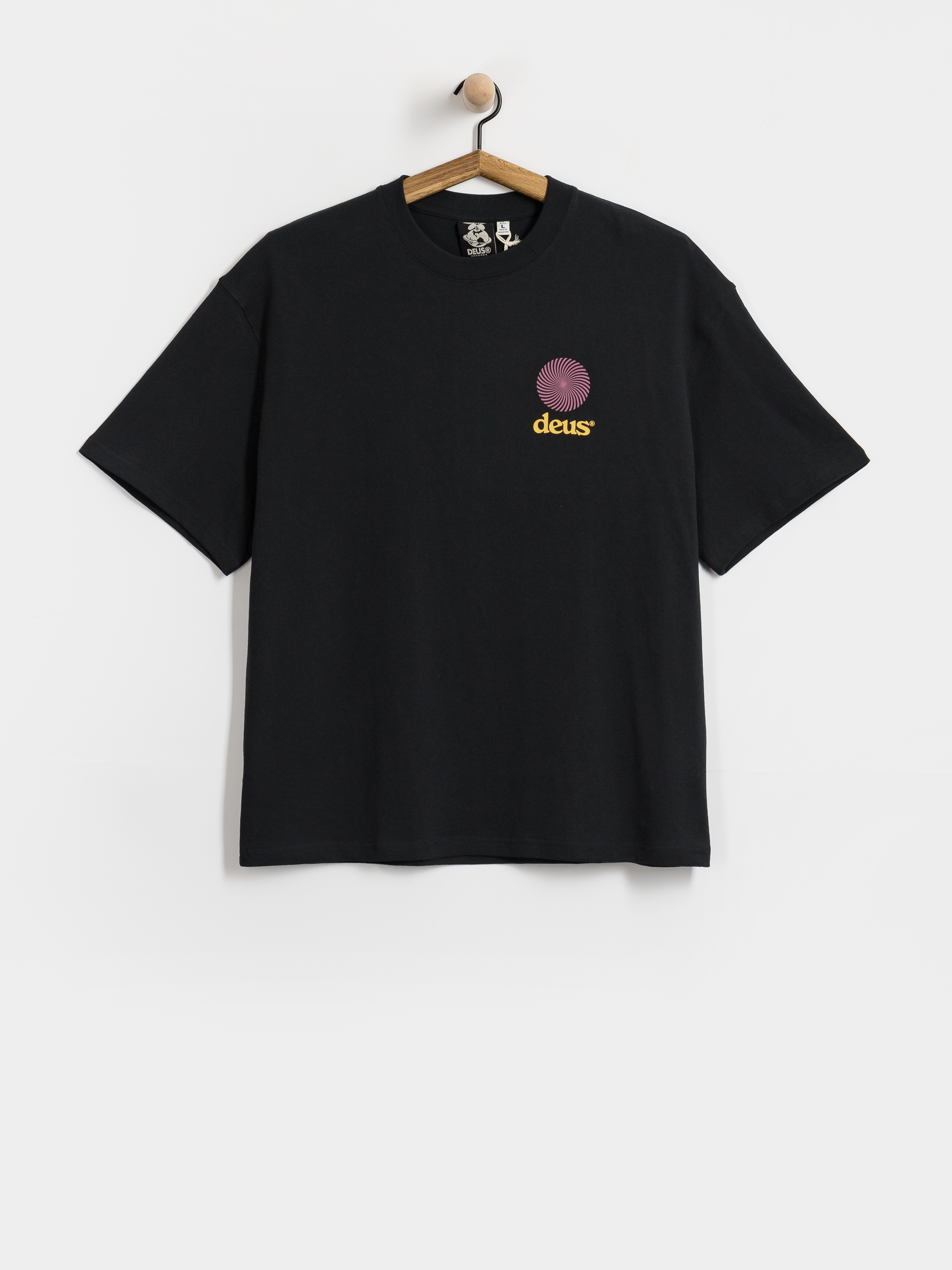 Футболка Deus Ex Machina Strata Os (black)