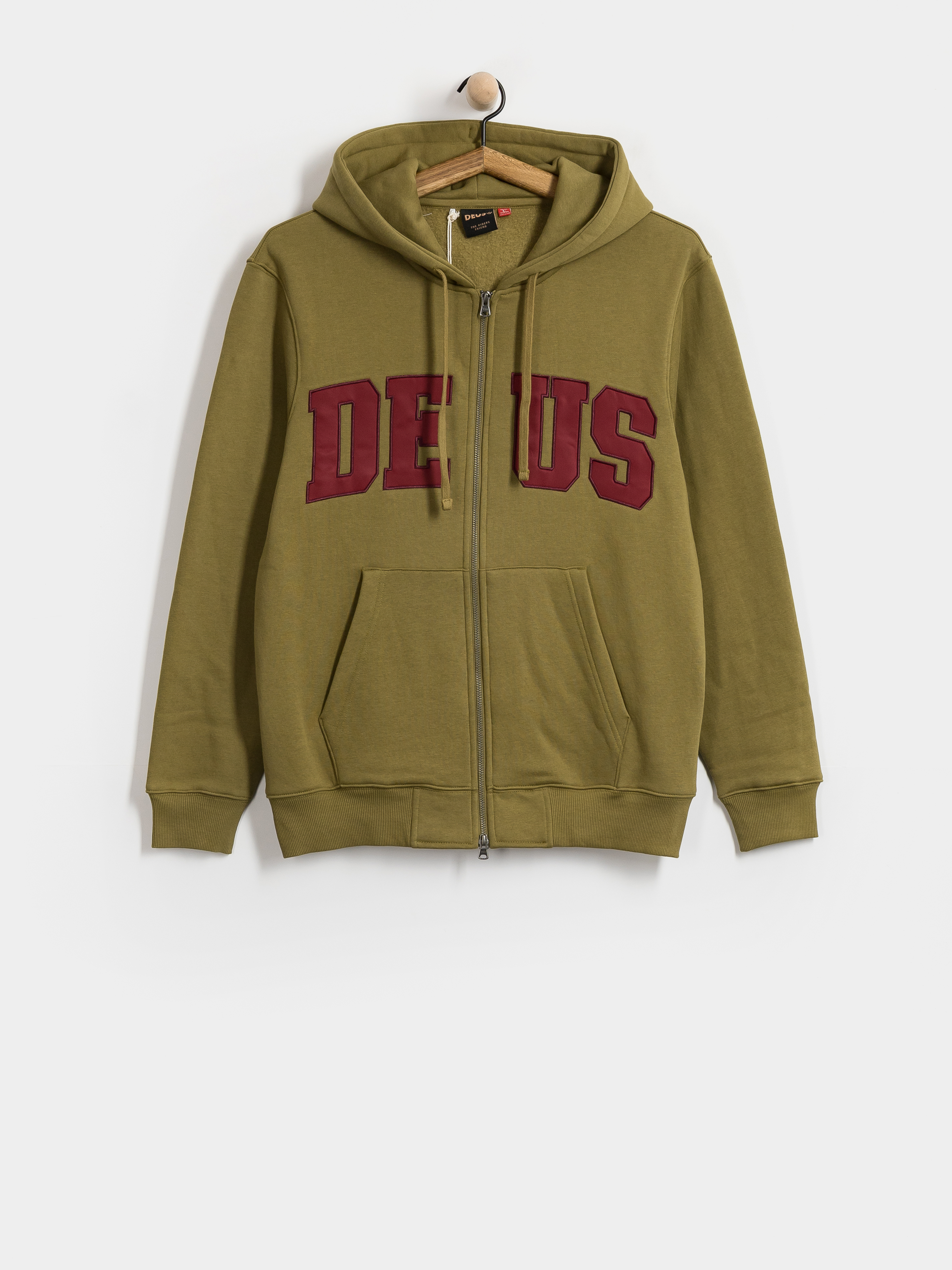 Худі Deus Ex Machina Victory Lap ZHD (olive green)
