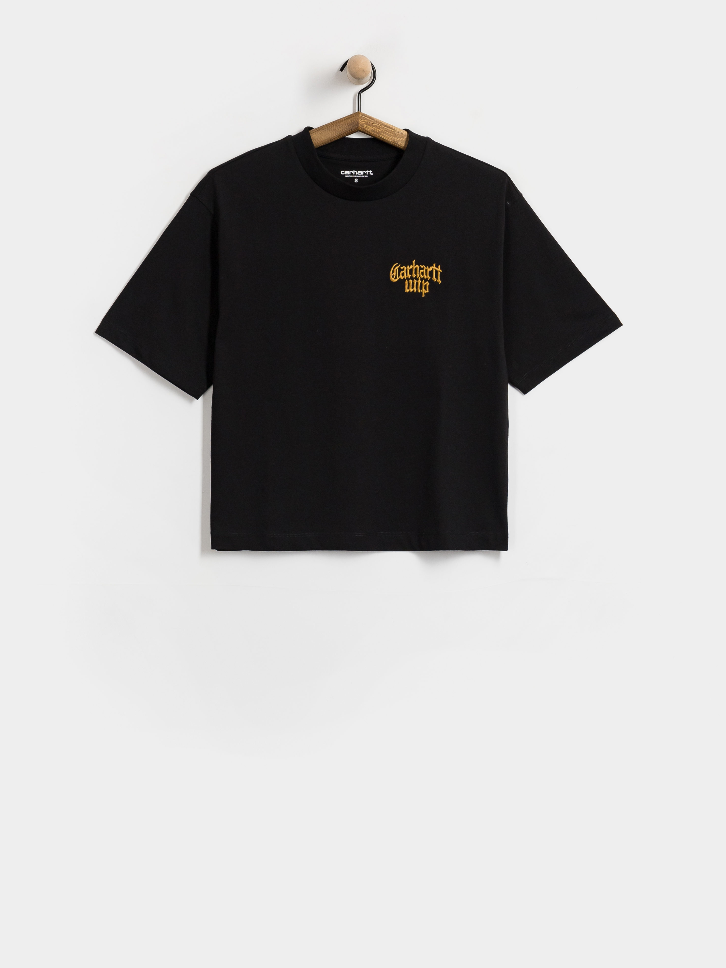 Футболка Carhartt WIP Blackletter Wmn (black)