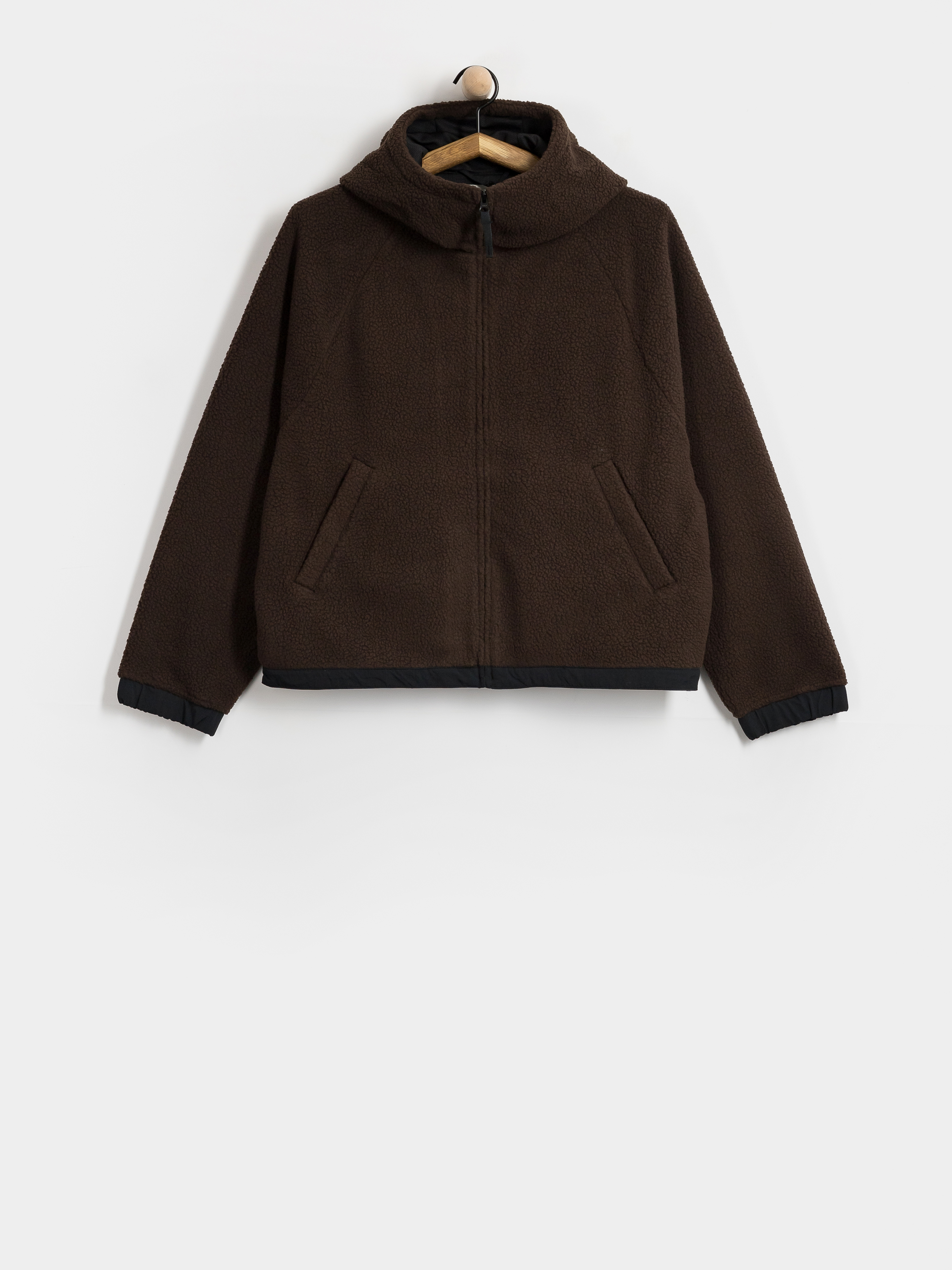 Флісовий светр Carhartt WIP Hooded Limn C Wmn (tobacco/brown)