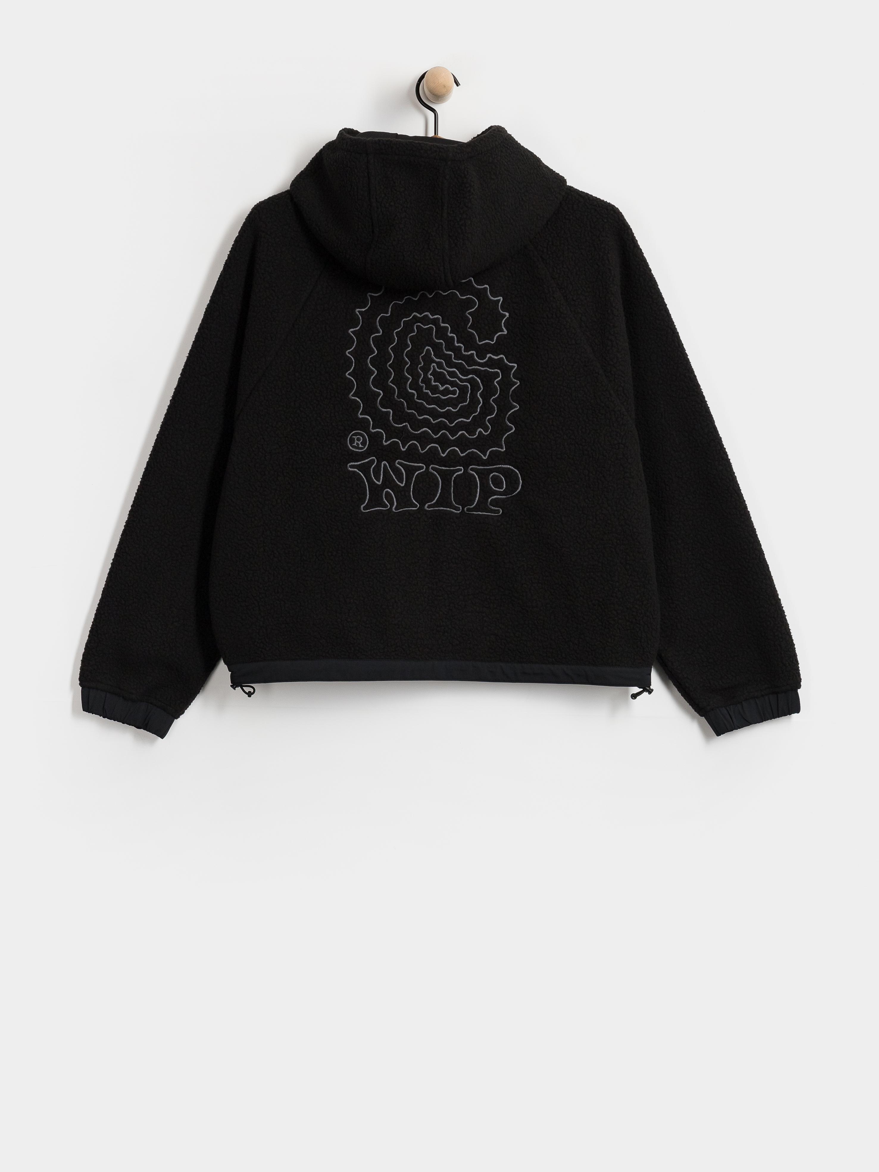 Жіночий Флісовий светр Carhartt WIP Hooded Limn C (black/flint)