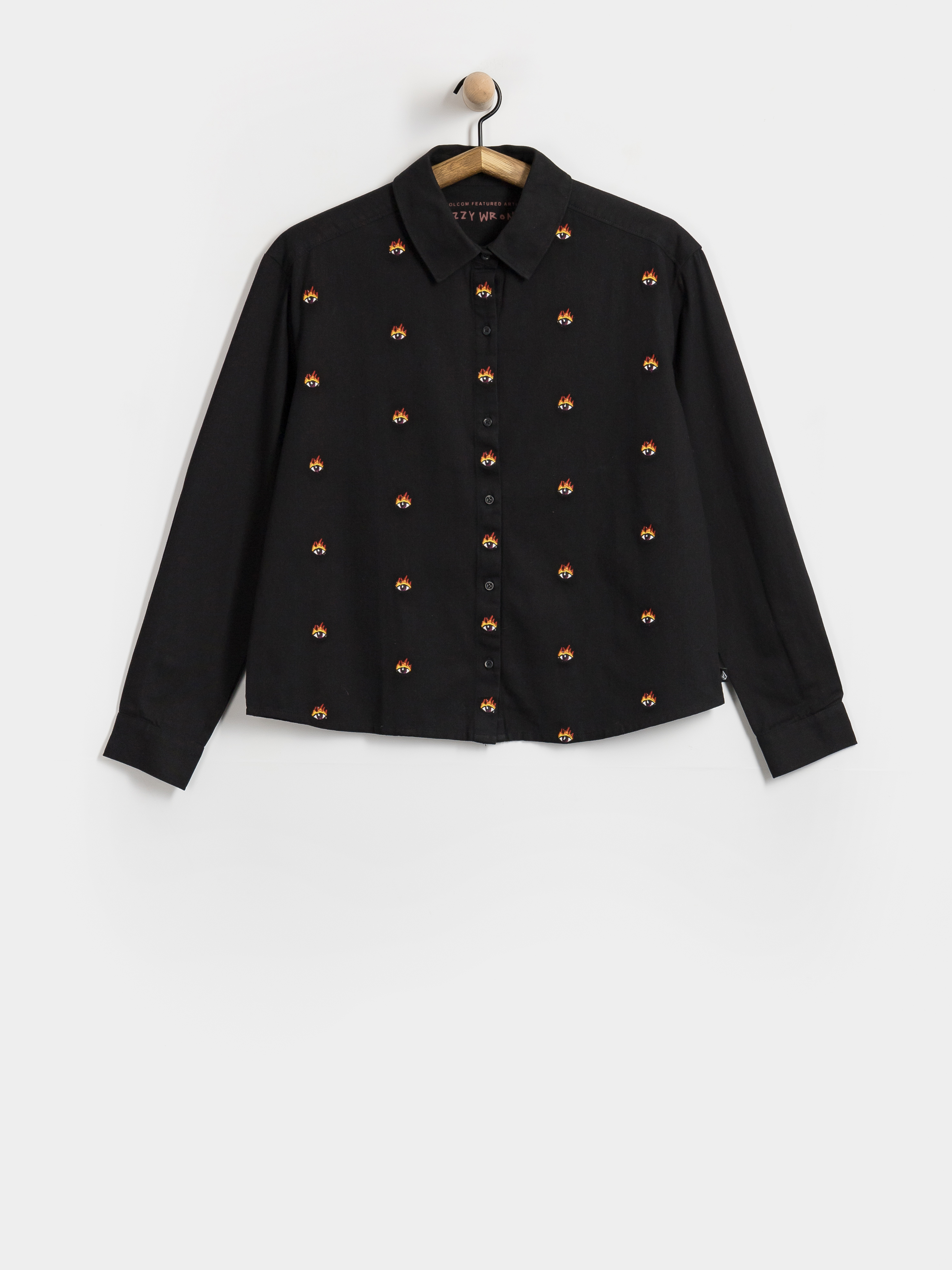 Сорочка Volcom Fa Ozzy Shirt Wmn (black)