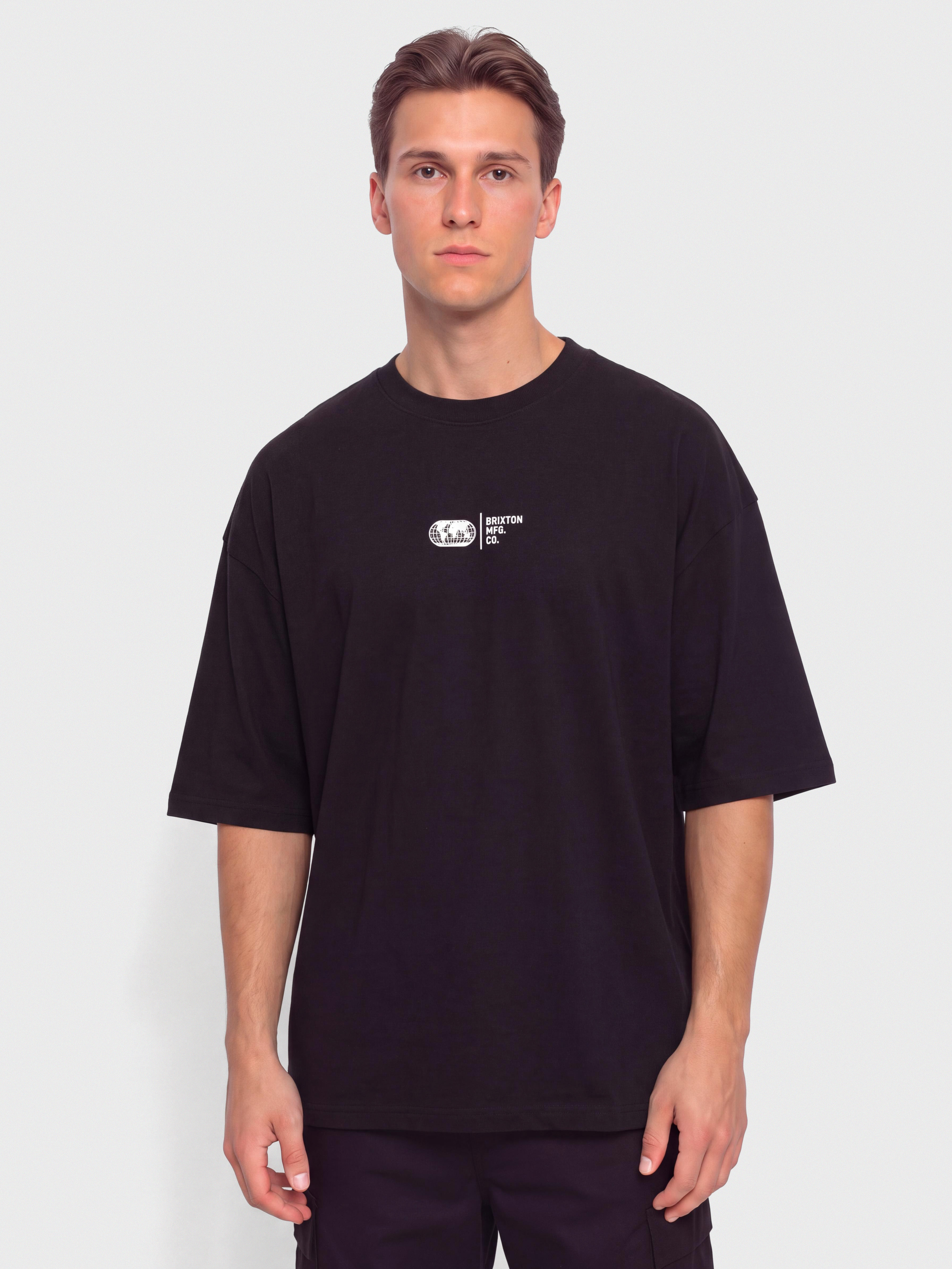 Футболка Brixton Union Hw Relaxed (black classic wash)