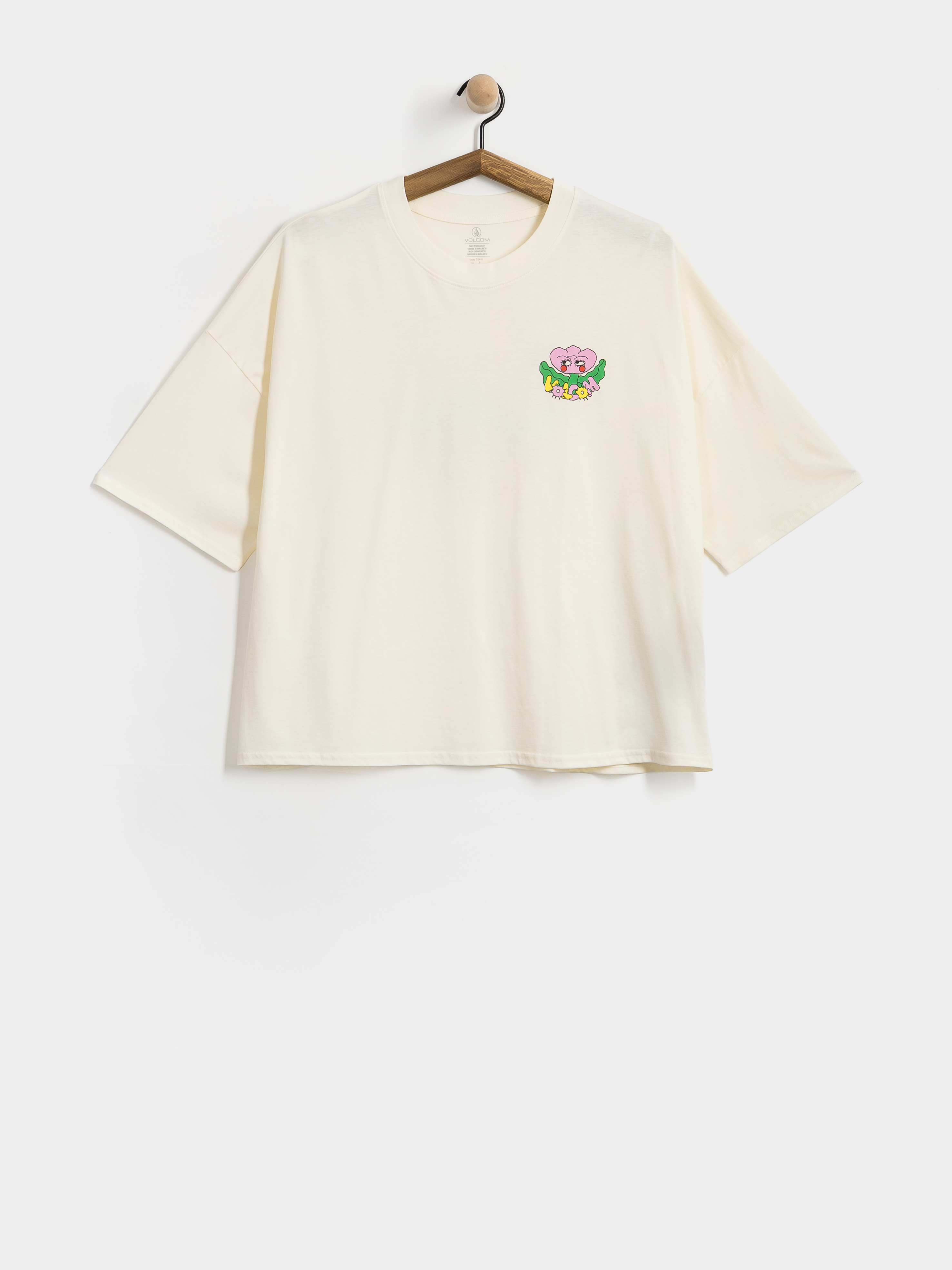 Футболка Volcom Voltrip Wmn (off white)