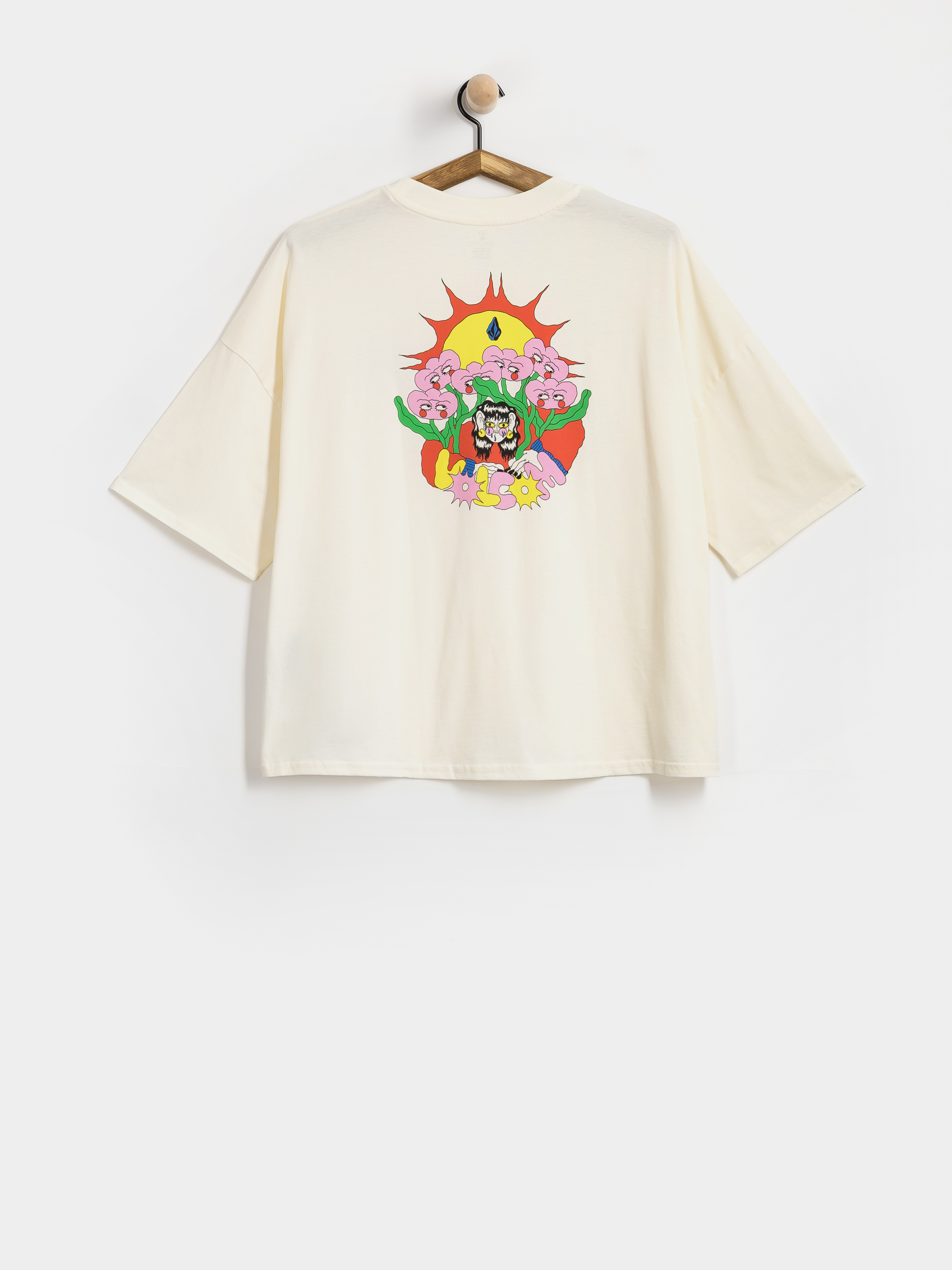 Футболка Volcom Voltrip Wmn (off white)
