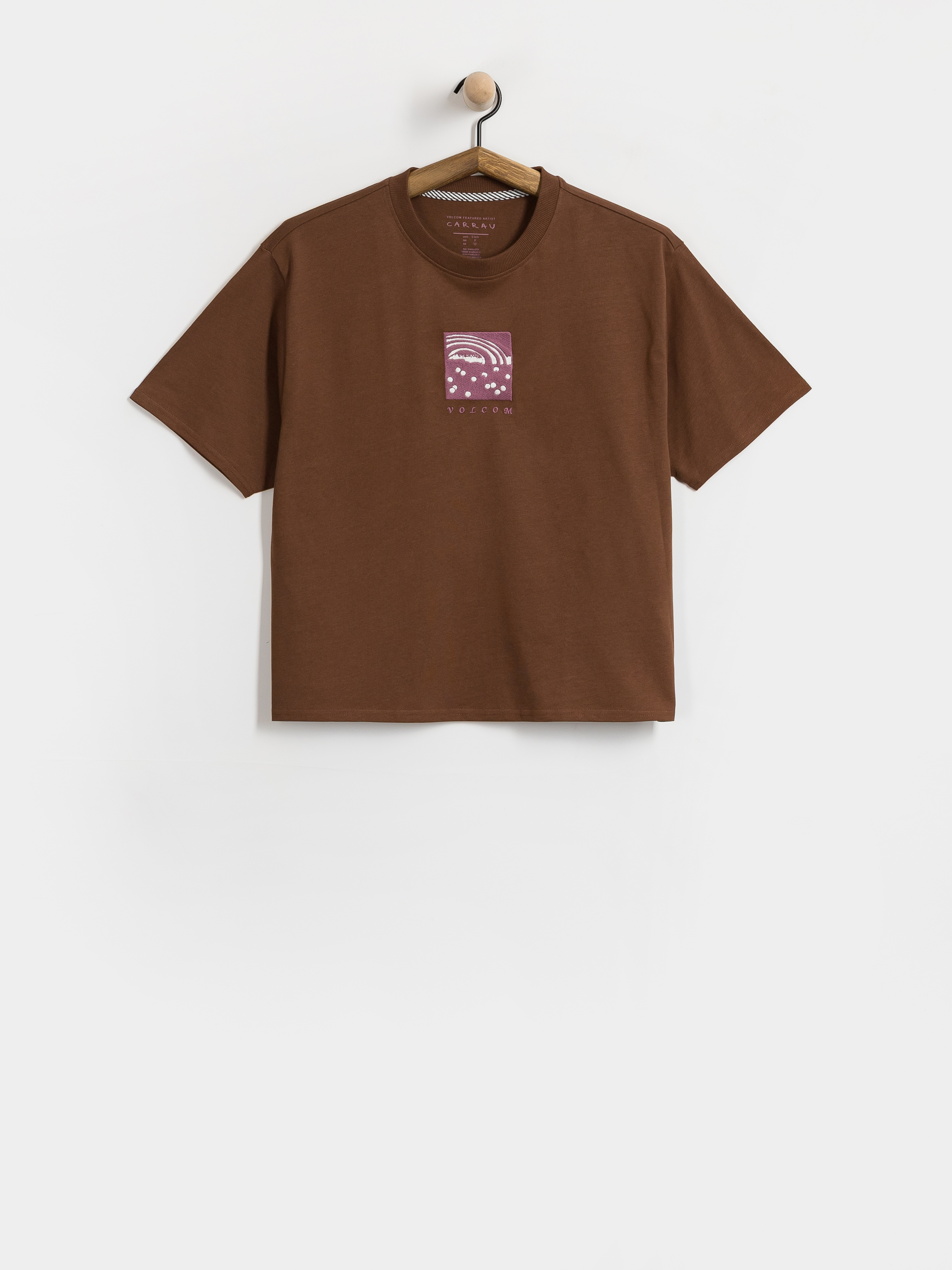 Футболка Volcom Fa Carrau 1 Wmn (tobacco brown)