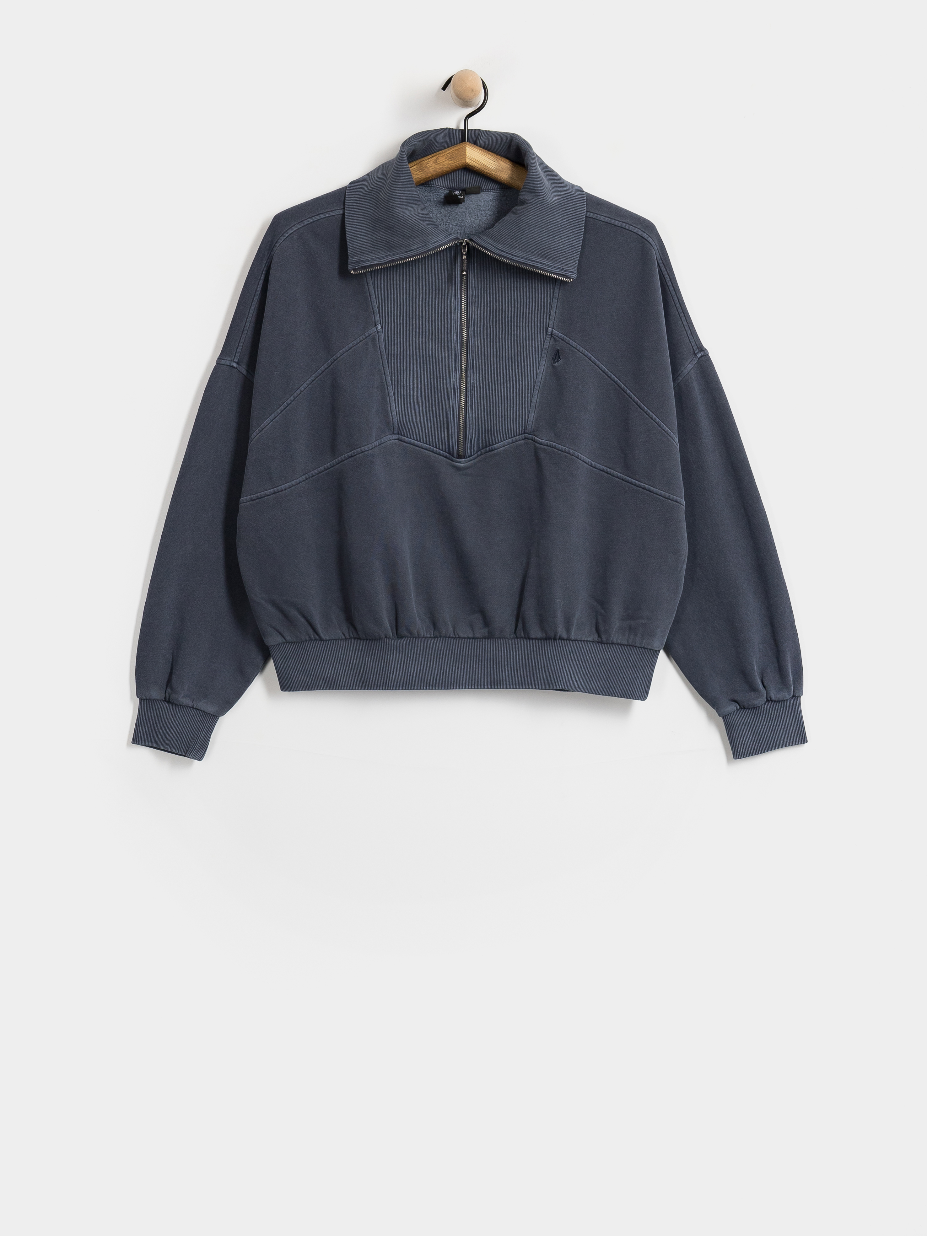 Світшот Volcom Reetrocity Quarter Zip Wmn (storm blue)
