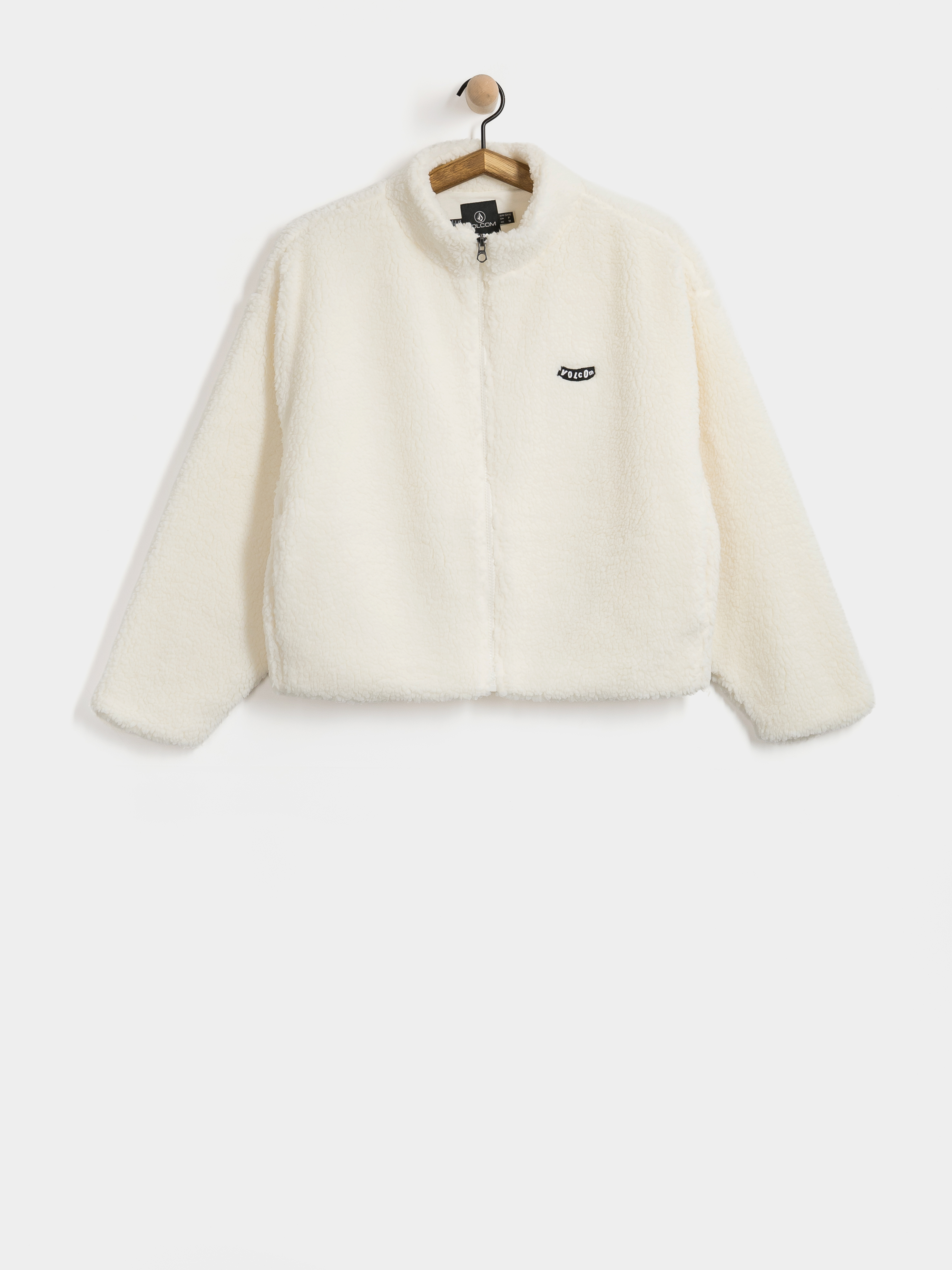 Світшот Volcom Wylding Out Sherpa Wmn (off white)