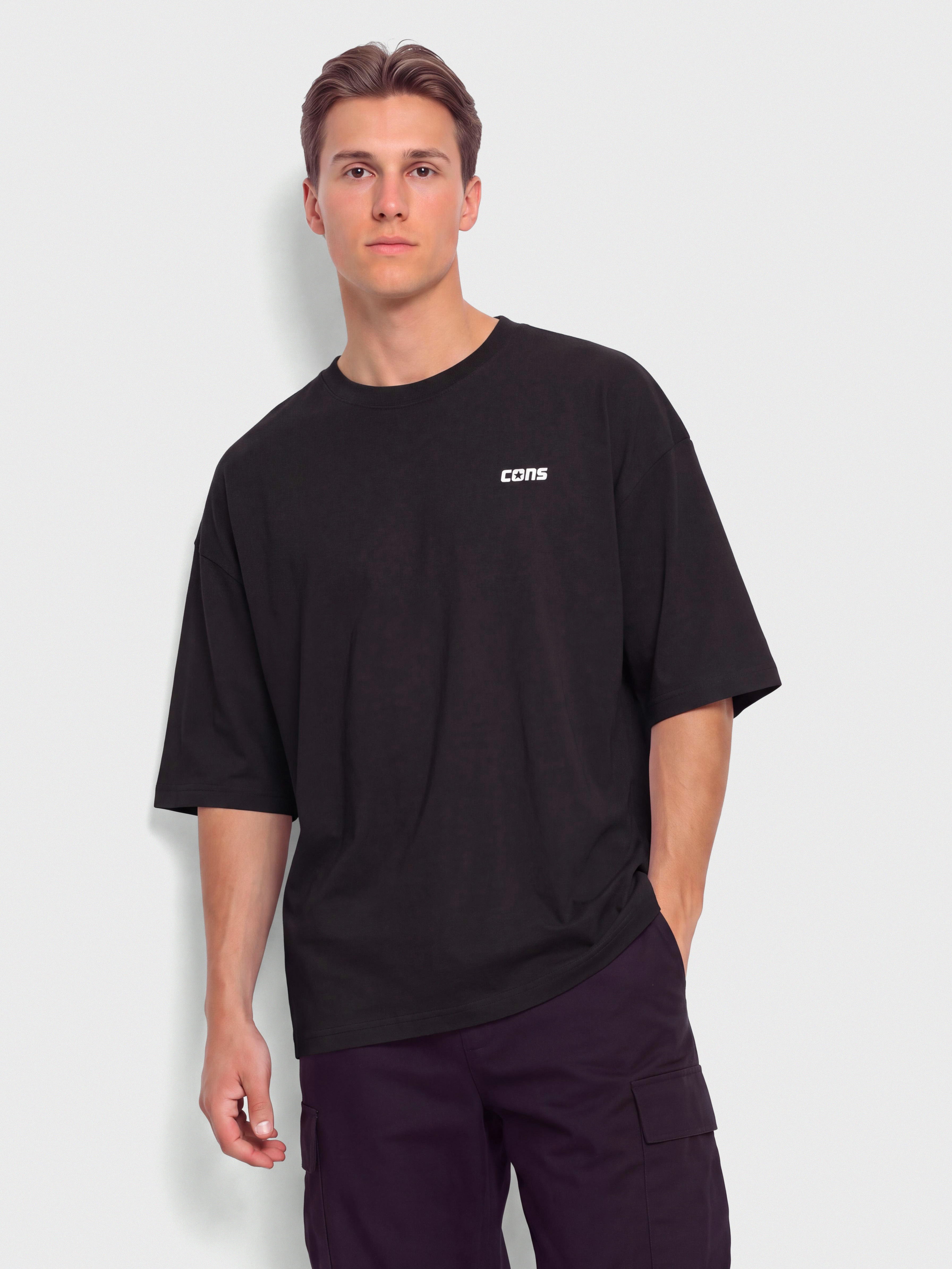 Футболка Converse Loose Fit Cons (converse black)