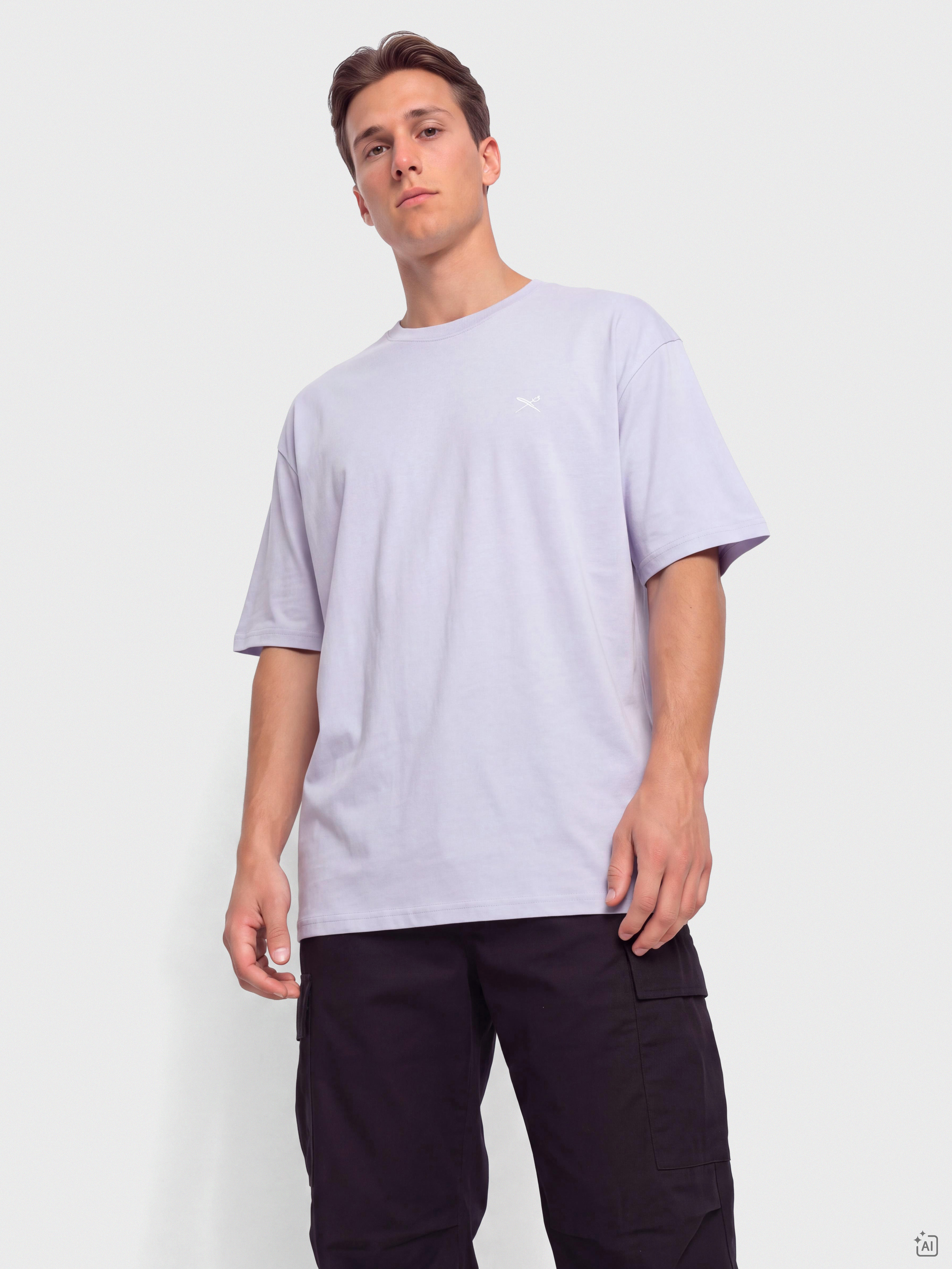 Футболка Iriedaily Mini Flag Relaxed (light lilac)