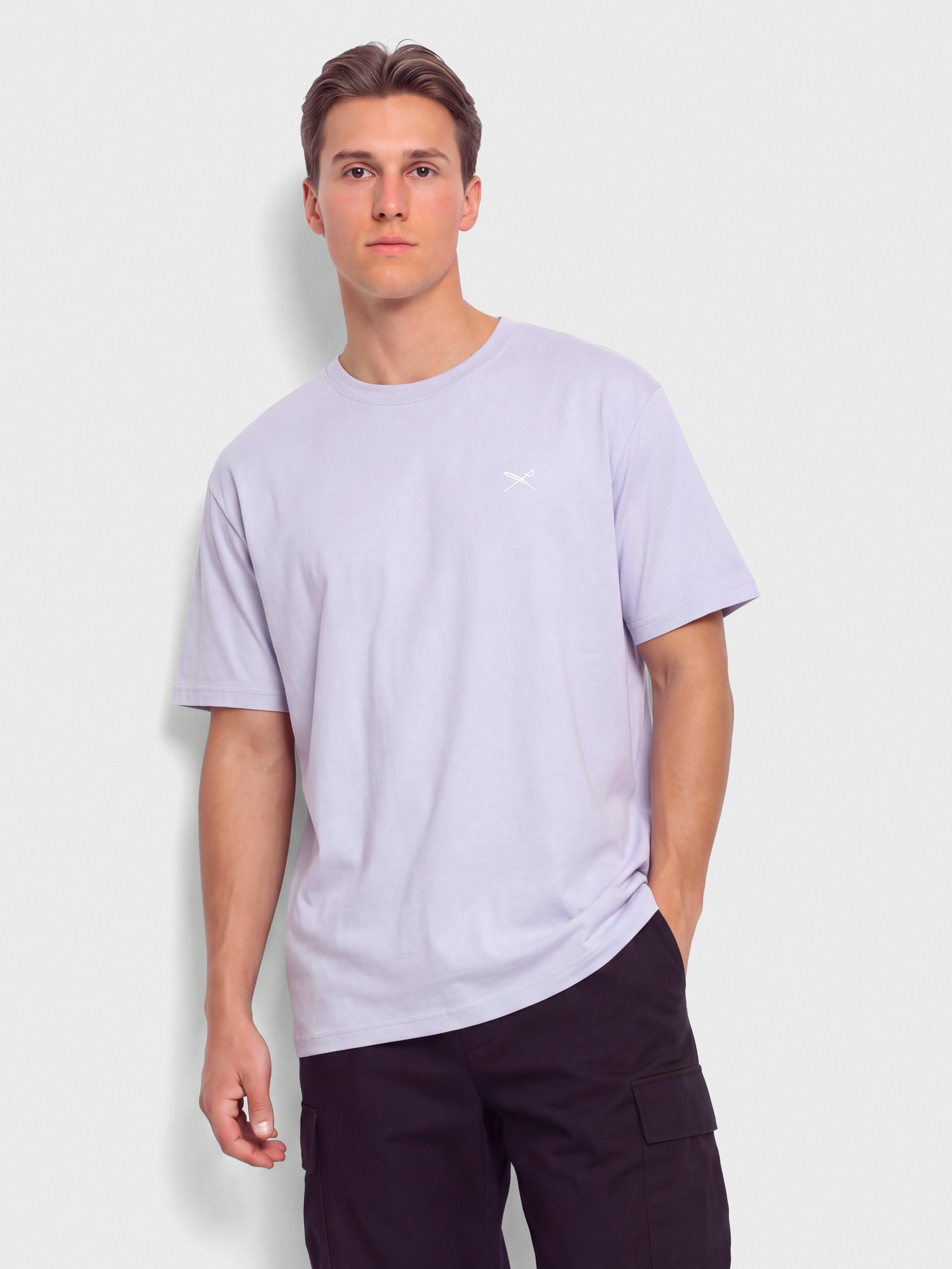 Футболка Iriedaily Mini Flag Relaxed (light lilac)