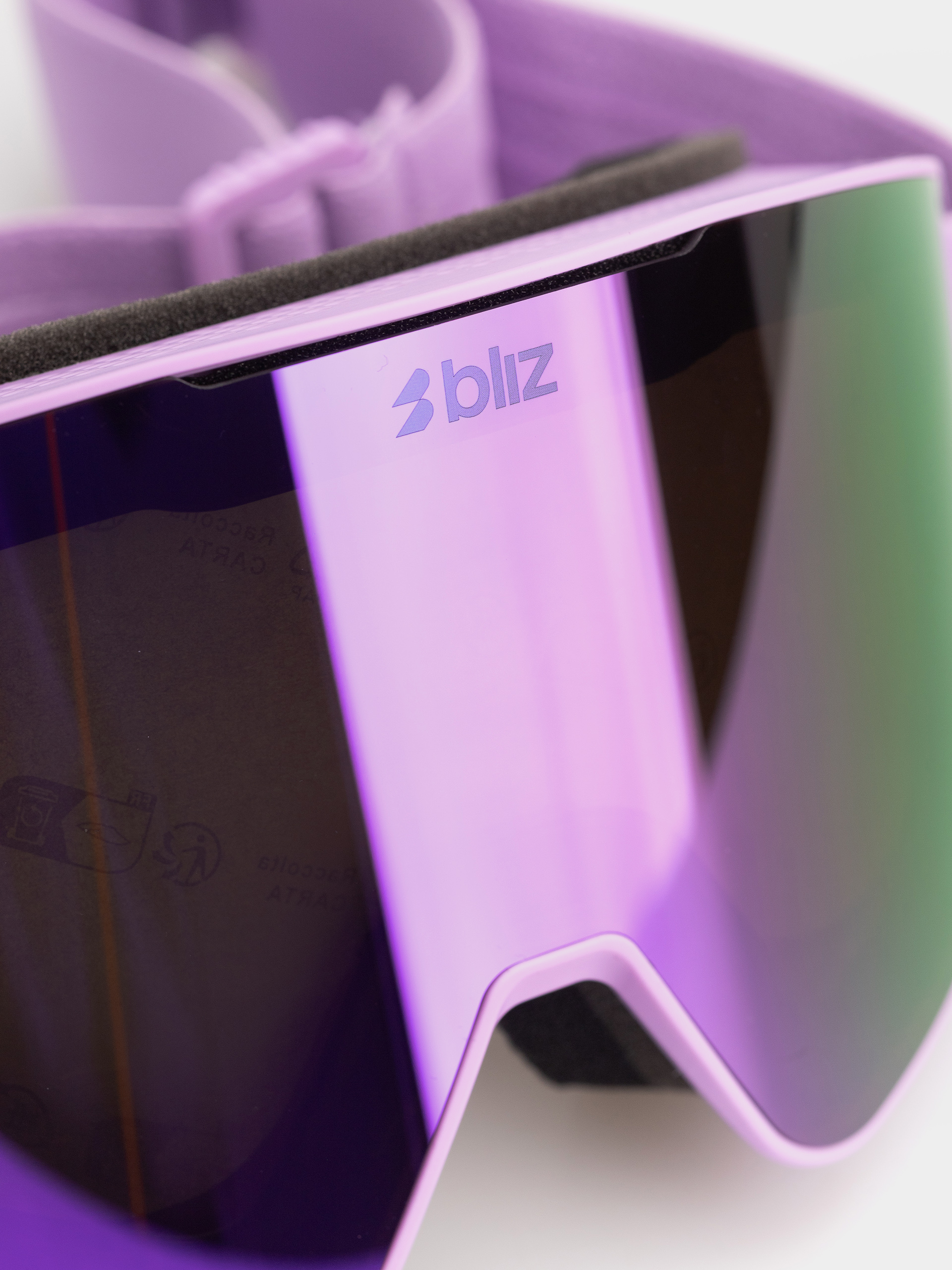 Окуляри для сноуборду Bliz G001S (matte purple/brown w purple multi)