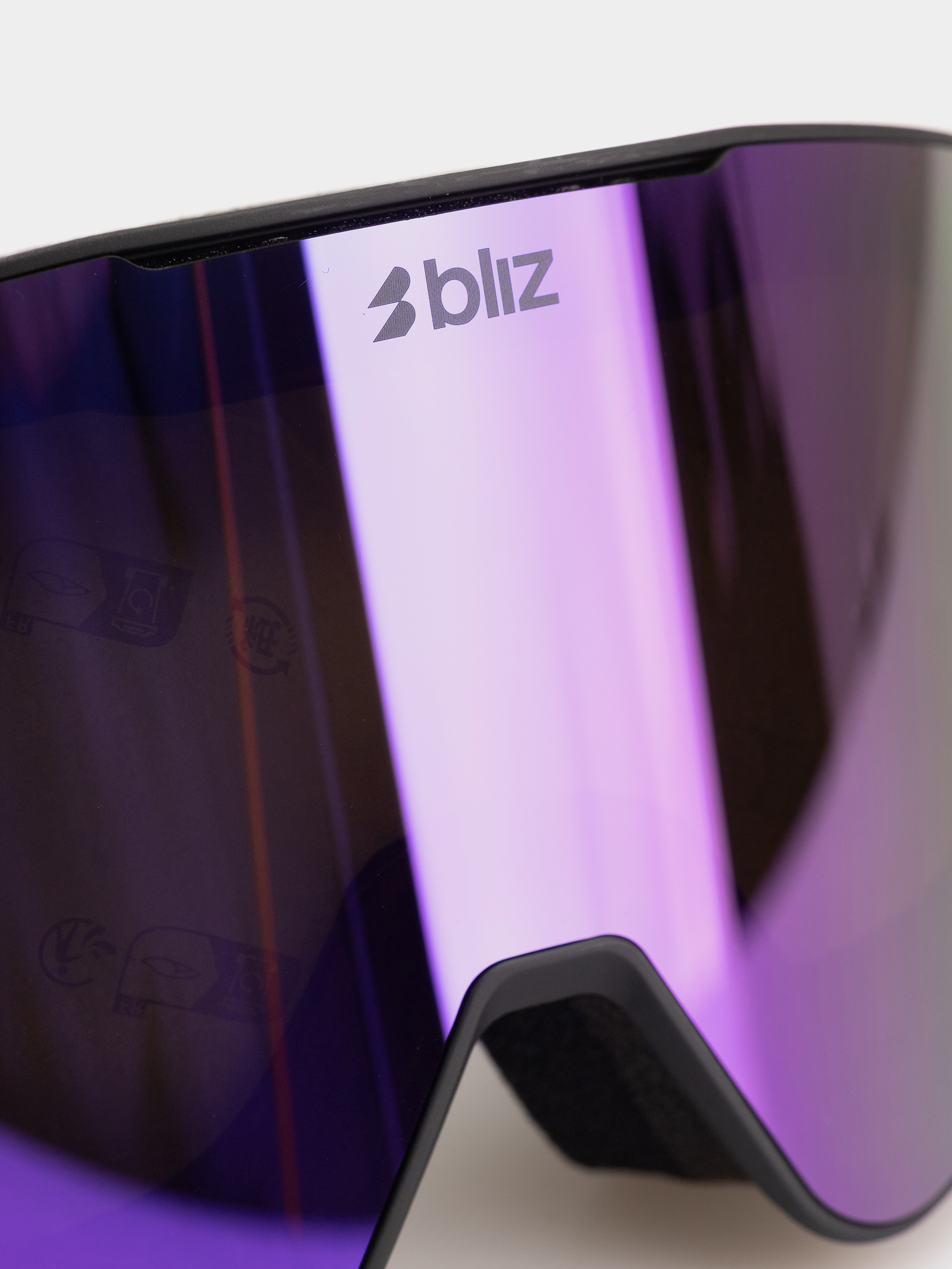 Окуляри для сноуборду Bliz G001S (matte black/brown w purple multi)