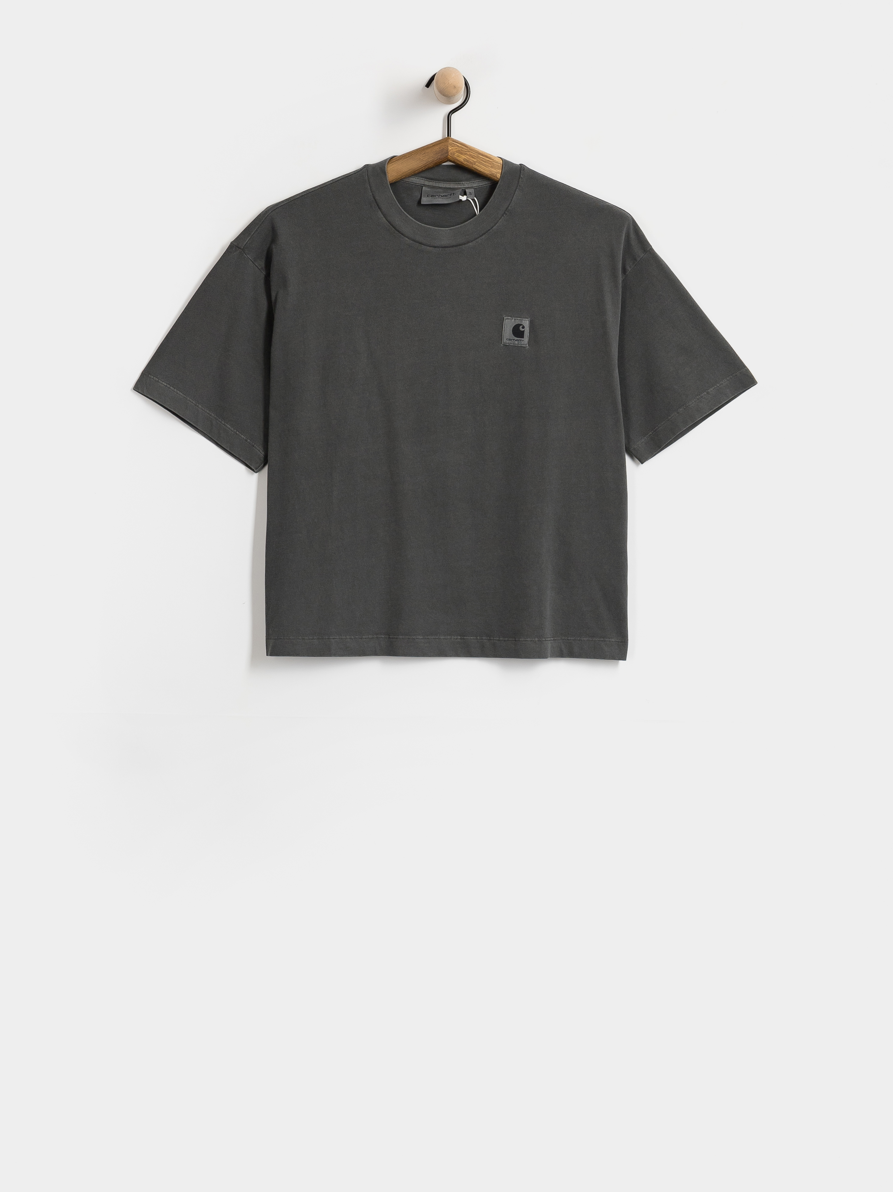 Футболка Carhartt WIP Nelson Wmn (black/garment dyed)