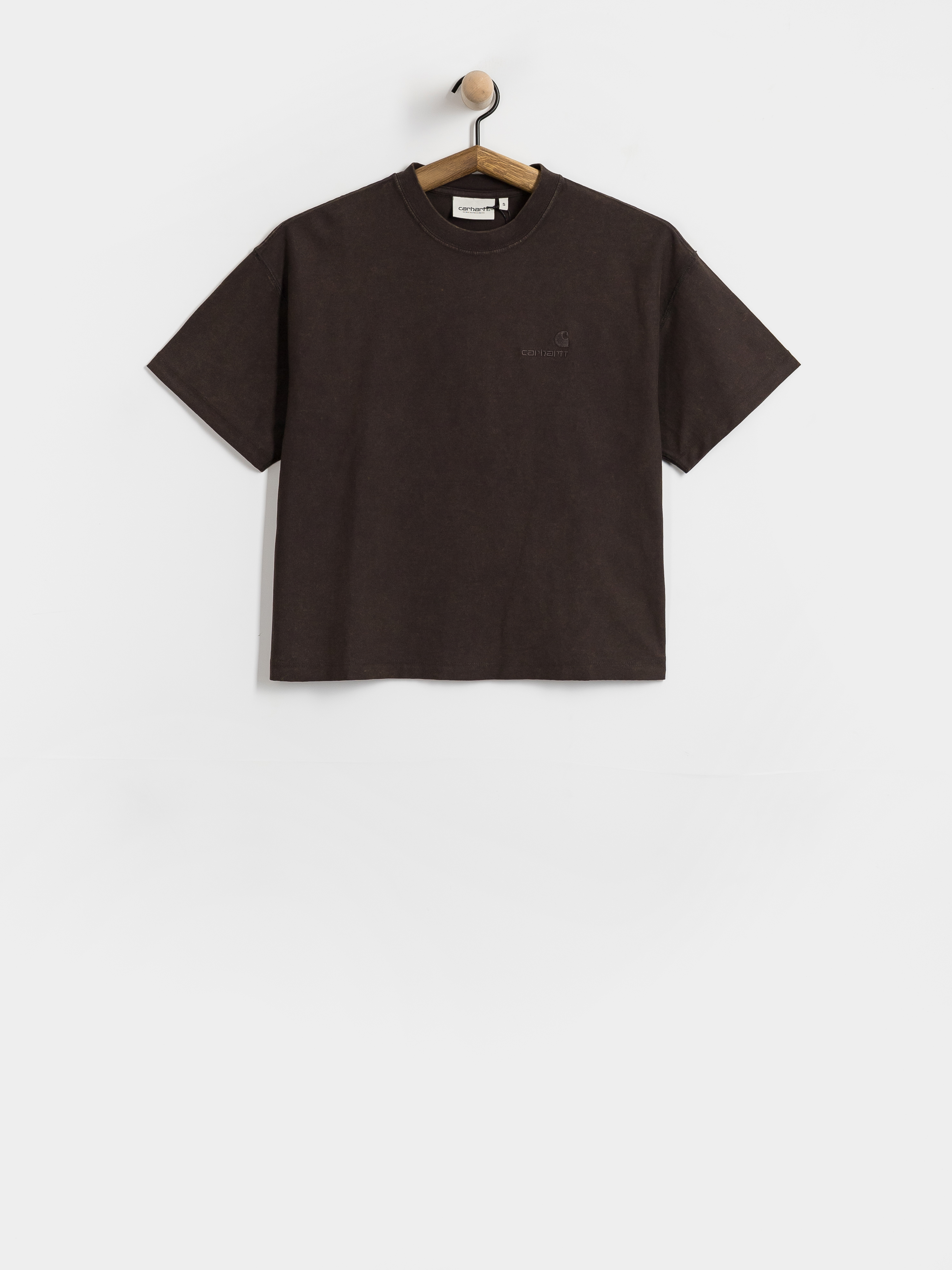 Футболка Carhartt WIP Lambert Wmn (tobacco/moon wash)