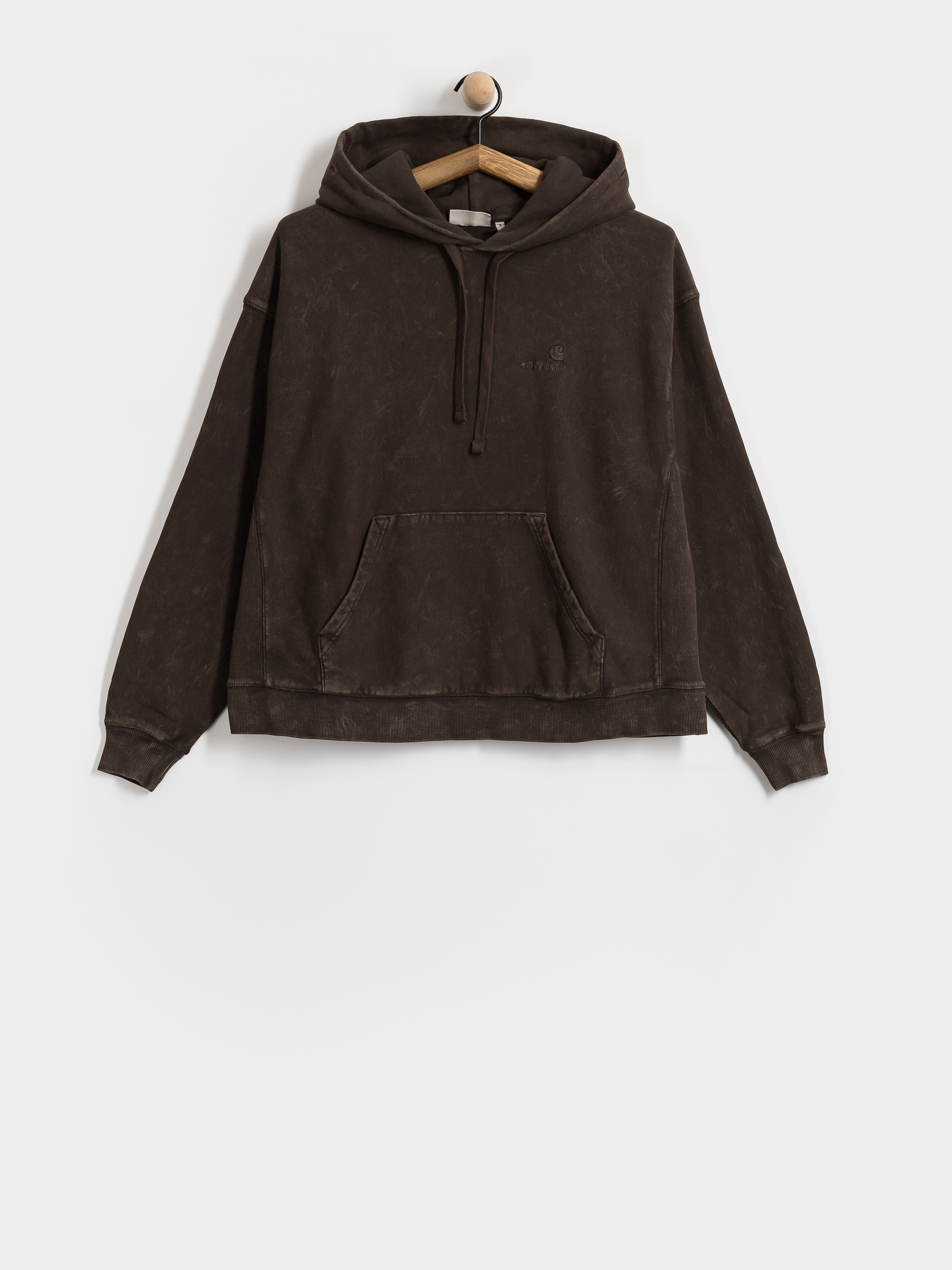 Худі Carhartt WIP Lambert HD Wmn (tobacco/moon wash)