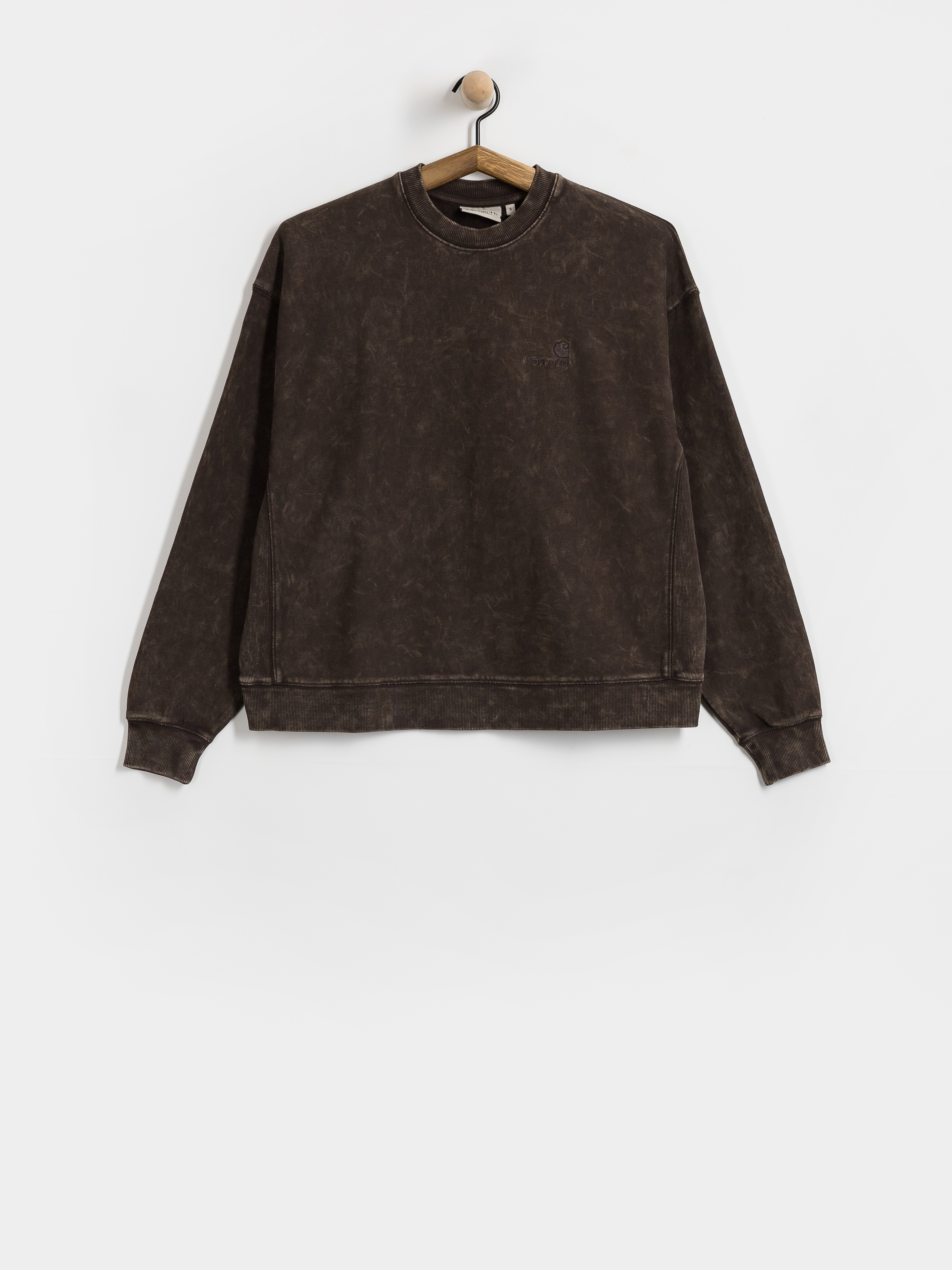 Світшот Carhartt WIP Lambert Wmn (tobacco/moon wash)